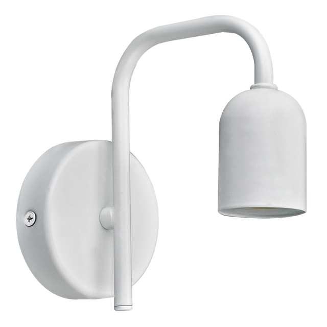 Applique bagno design Varela bianco 1X E27 INSPIRE