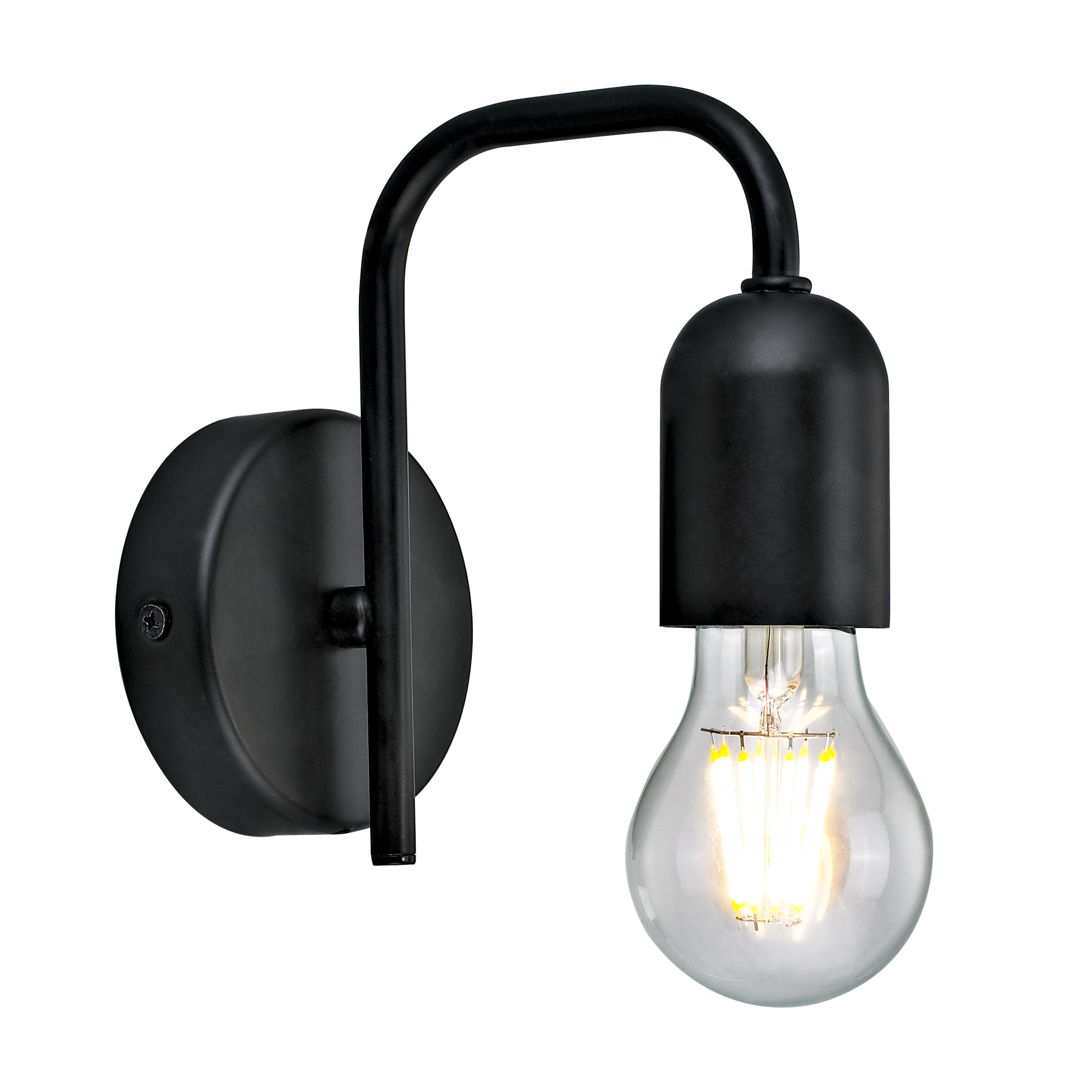 Kinkiet Varela czarny E27 IP44 Inspire