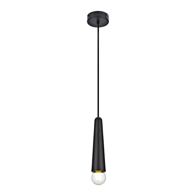 Lampa wisząca Moho czarna E27 IP44 Inspire
