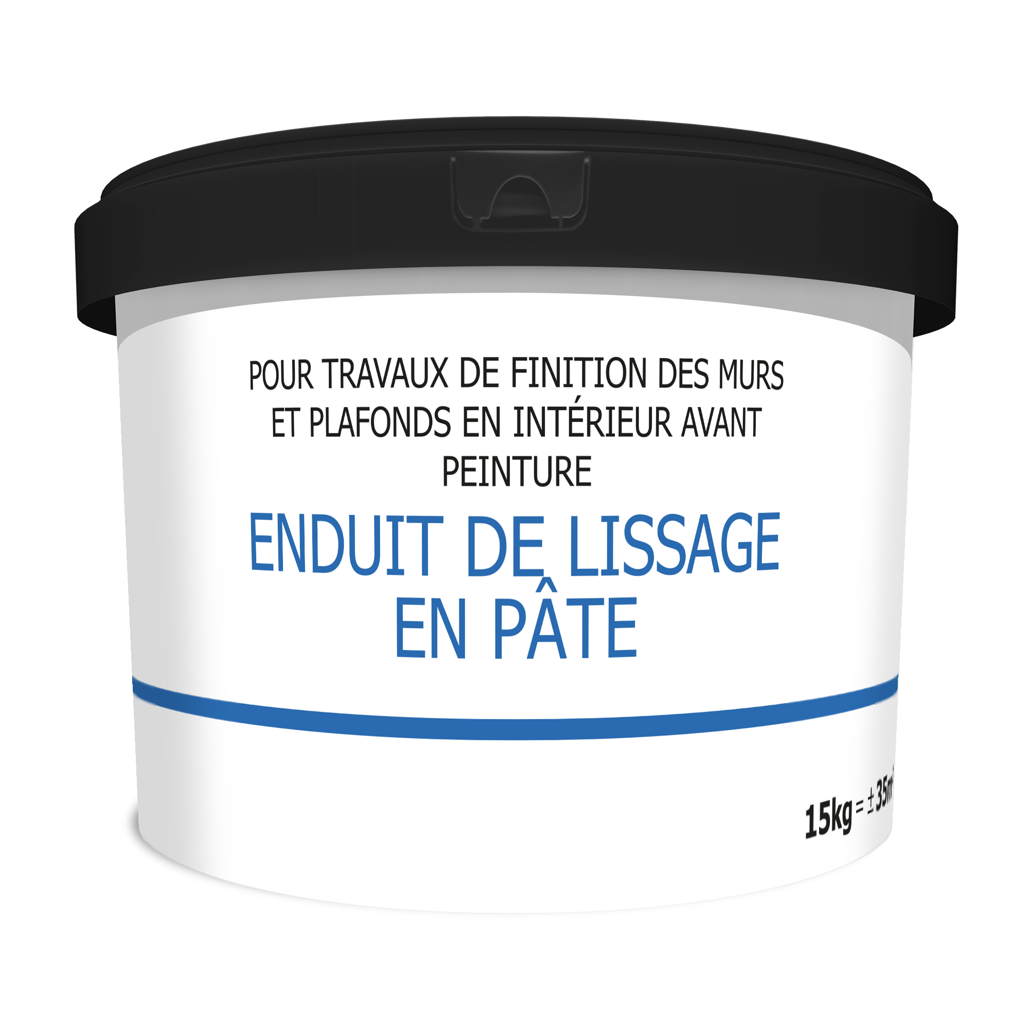 Enduit prêt à l’emploi de garnissage et de finition G&F SEMIN 25kg