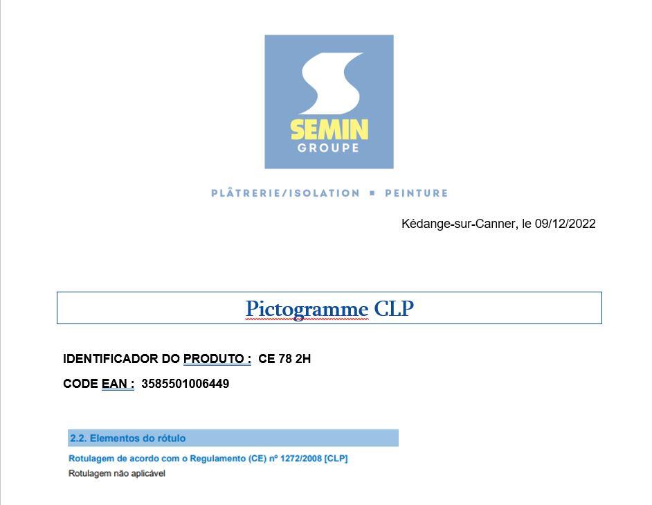 Massa em pó para juntas gesso interior 25kg Semin - 2