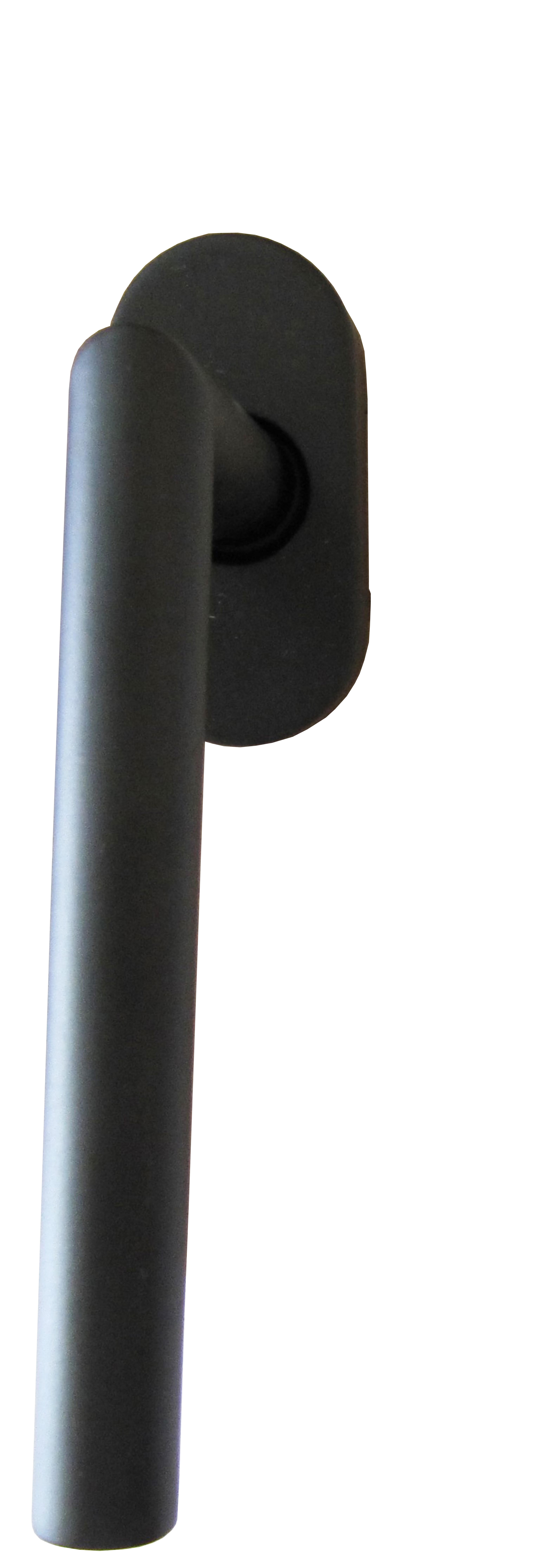 Poignée de fenêtre CHAINEY Apolon Sara, aluminium époxy noir