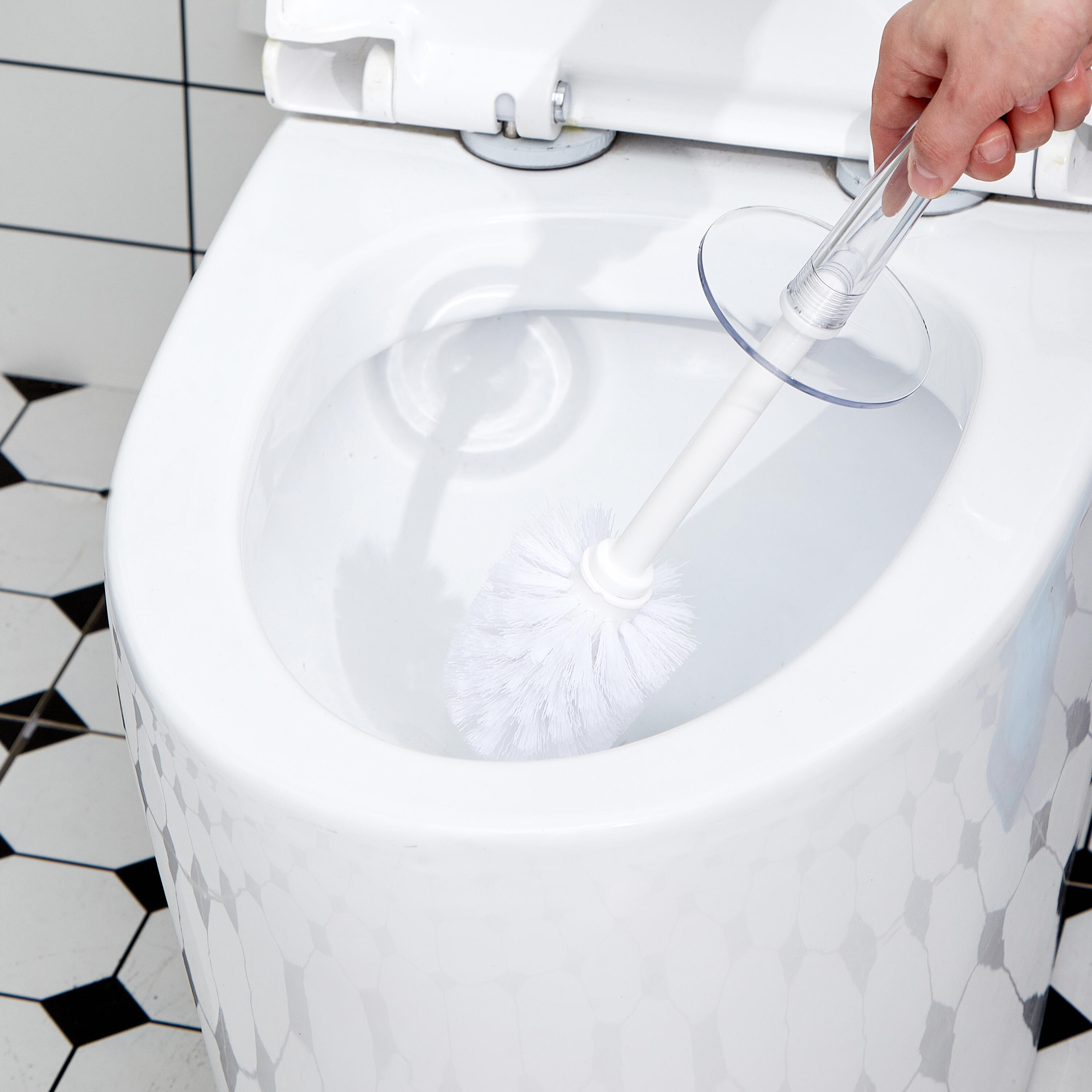 Brosse WC noir Gom SENSEA - 3