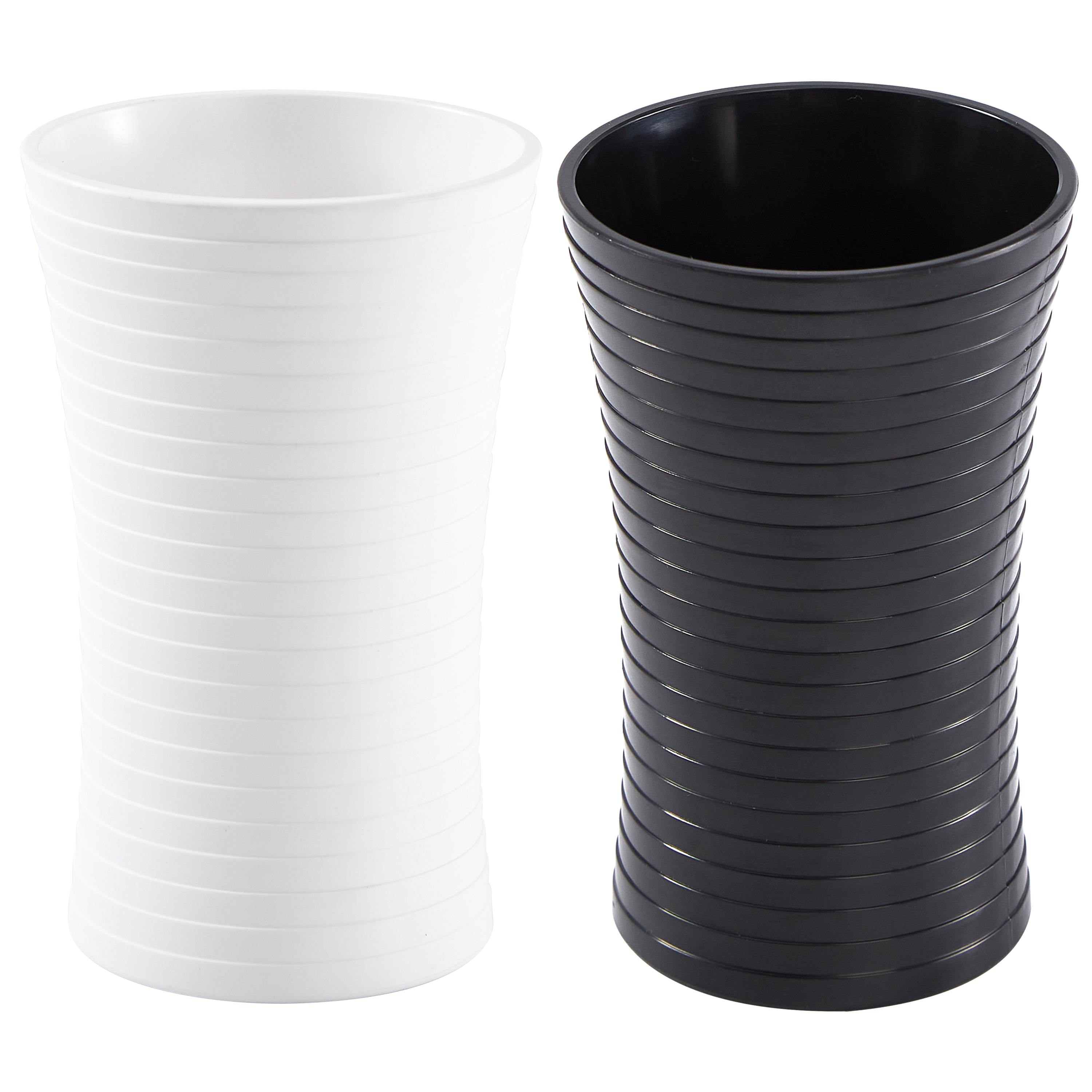 Gobelet de salle de bains Gom blanc SENSEA - 4