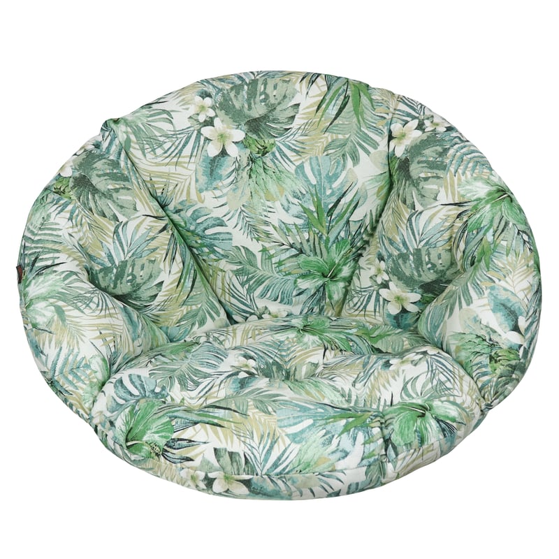 Poduszka na fotel, podłogę Hawai zielona 110
