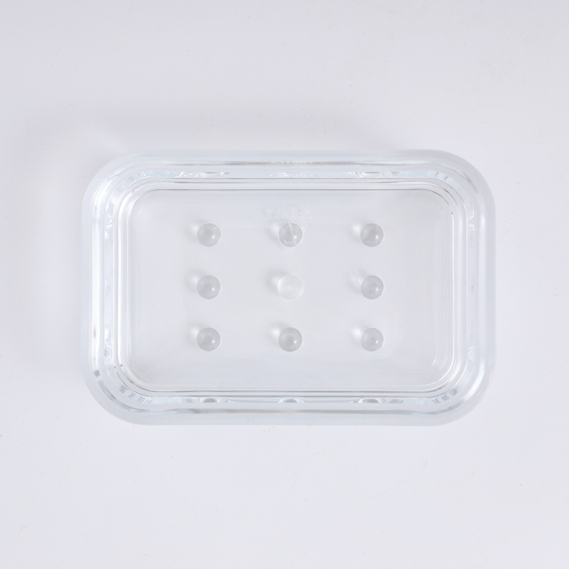 Saboneteira transparente brilhante Sensea Claire