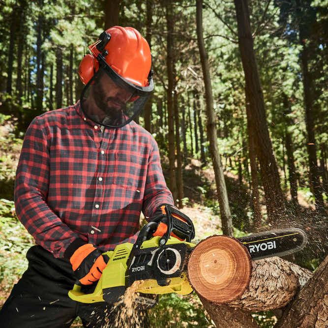 Tronçonneuse sur batterie RYOBI Brushless ry36csx35a-0 36 V sans batterie