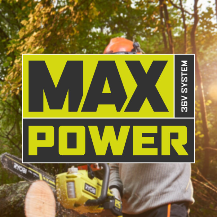 tronçonneuse ryobi max power