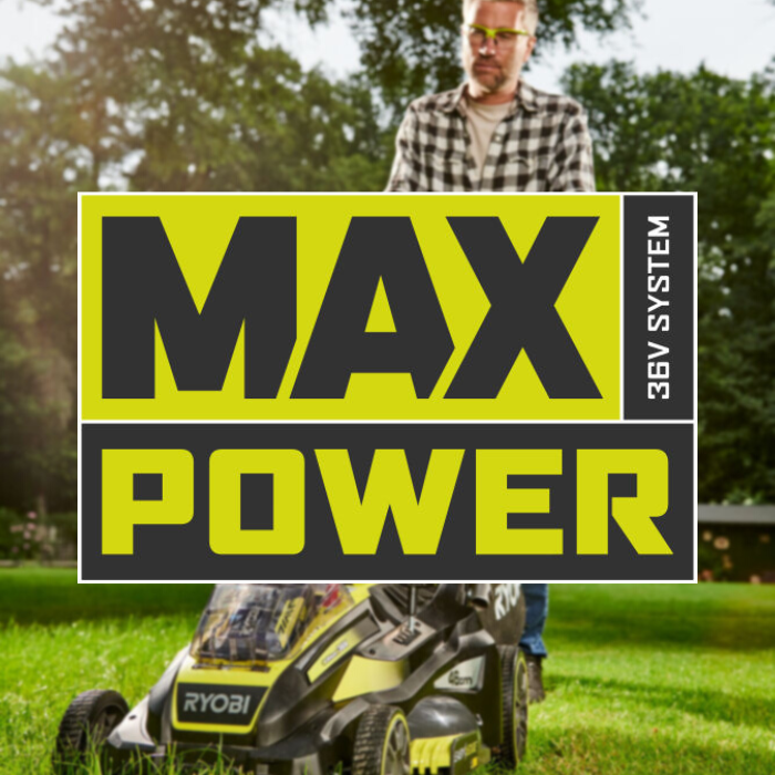tondeuse ryobi 36V Max Power