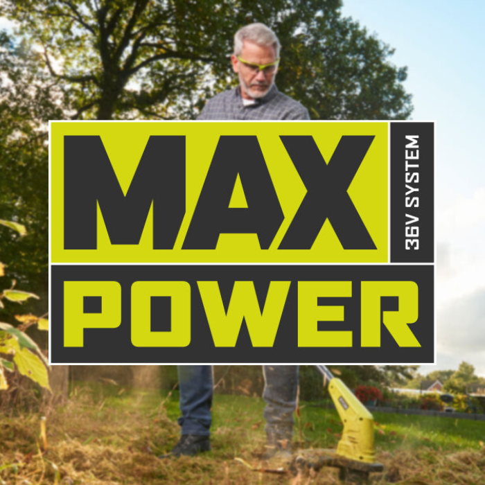 coupe-bordures ryobi 36V Max Power
