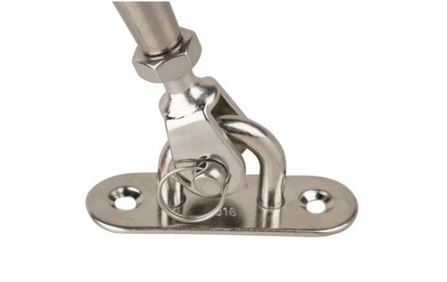 Platine à oeil inox, STANDERS, Diam. 5mm