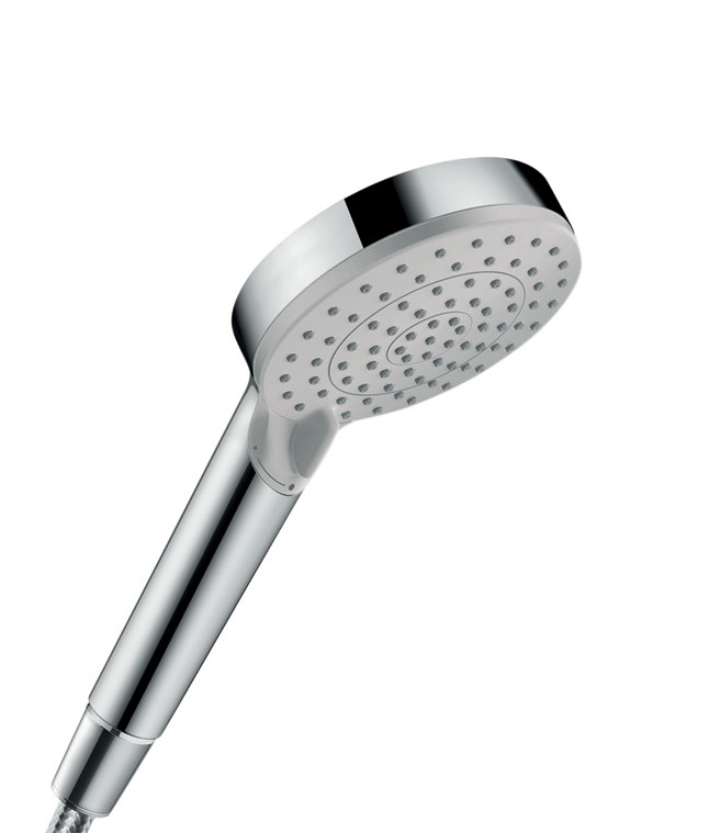 Pommeau de douche 2 jets, HANSGROHE Vernis blend eco chrome - 3