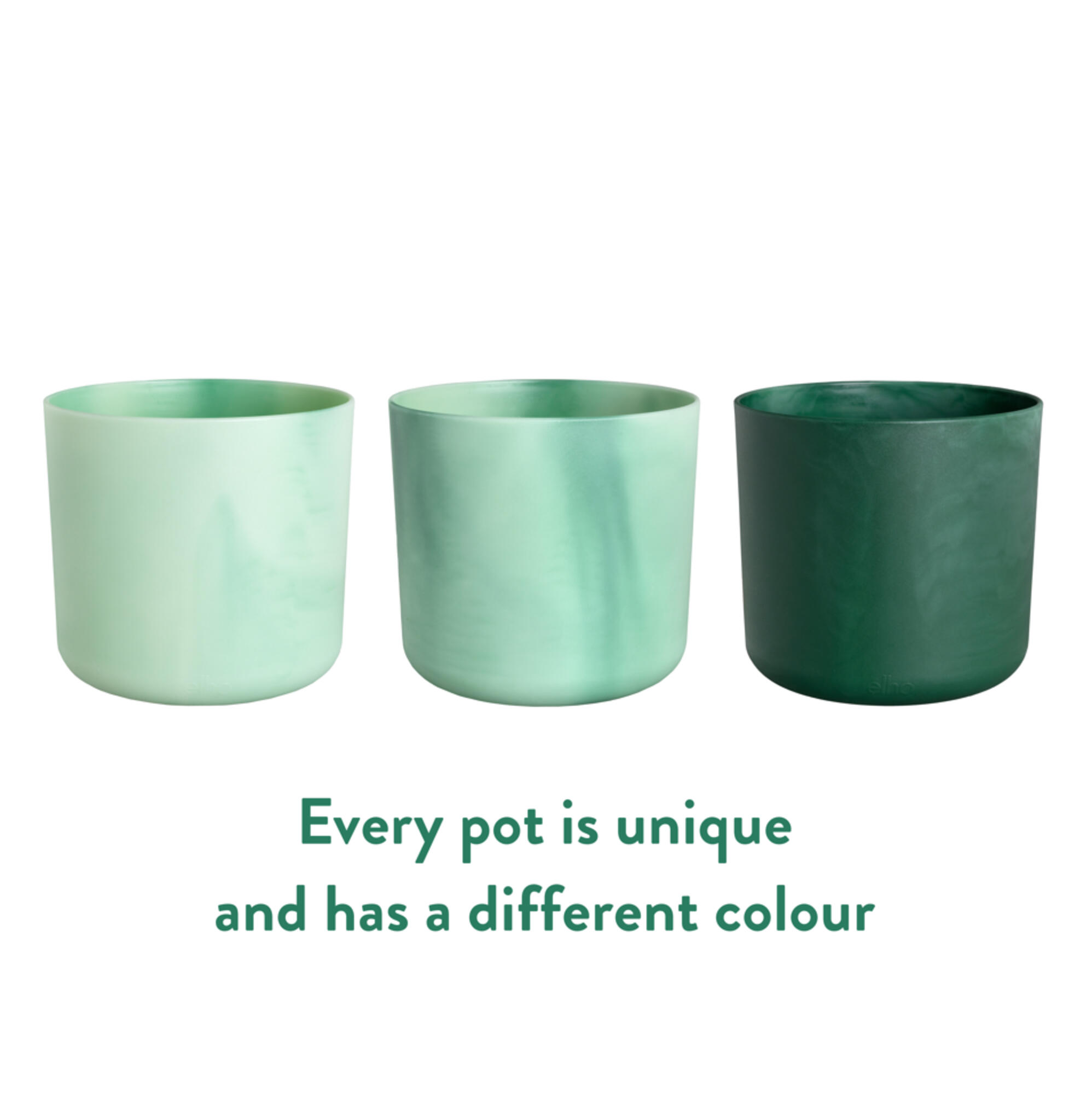 Cache pot rond ELHO D.22 x H.20.4 cm vert - 5