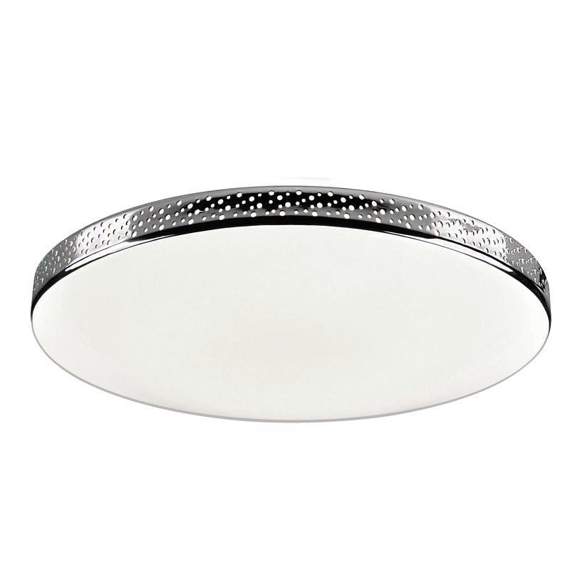 Plafon Moon srebrny 35 cm IP44 LED