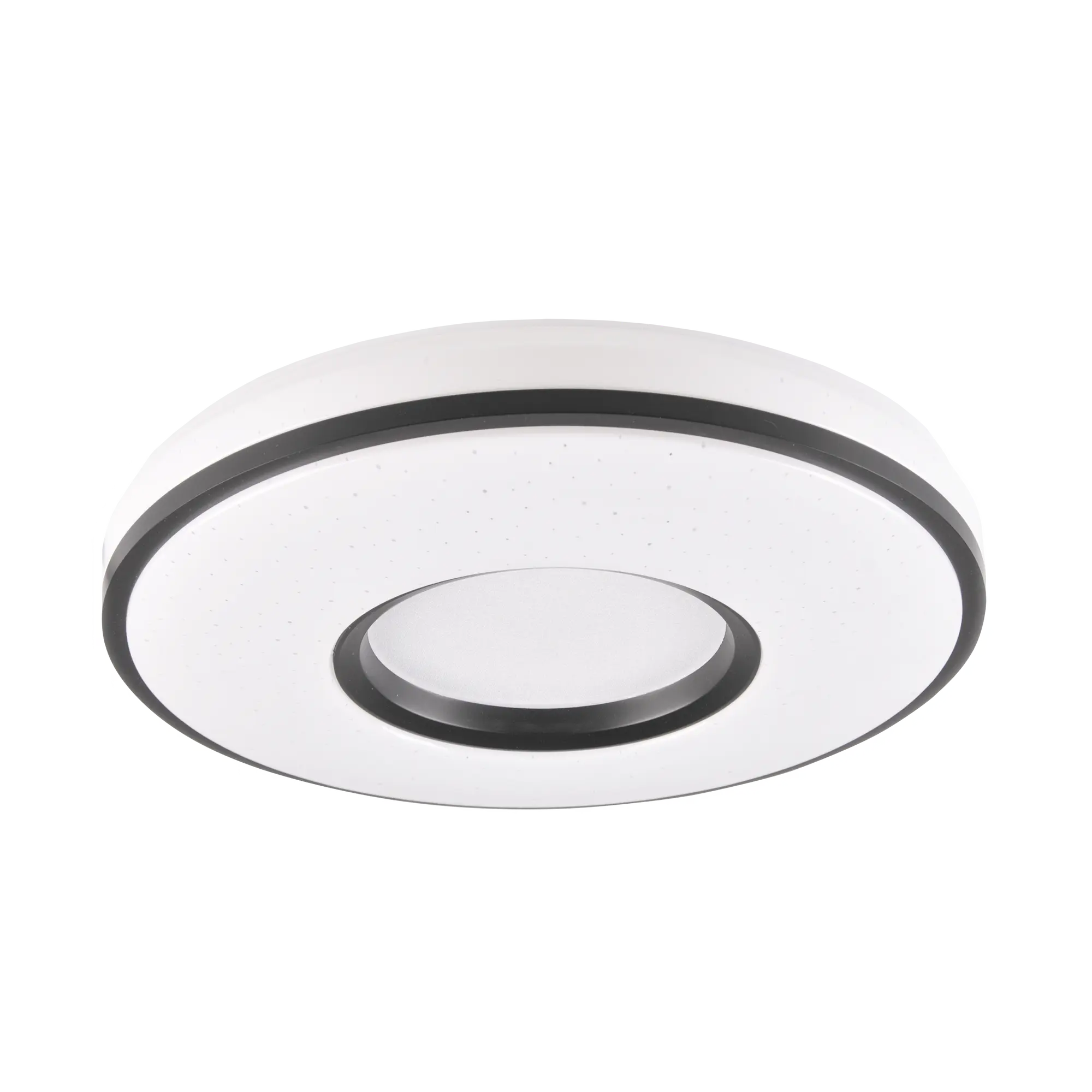 Plafon Detroit czarno-biały 33 cm IP44 LED