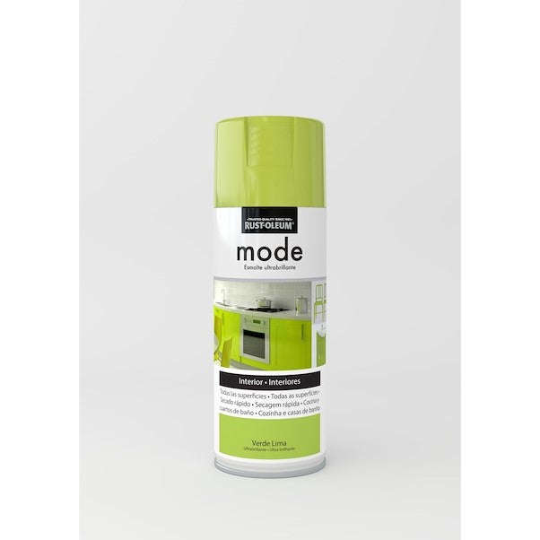 Spray multisuperficies brilhante Rust Oleum 400ml verde lima - 2