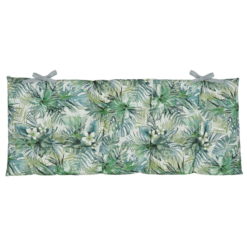 Poduszka na ławkę Siesta zielona 115 x 40 cm