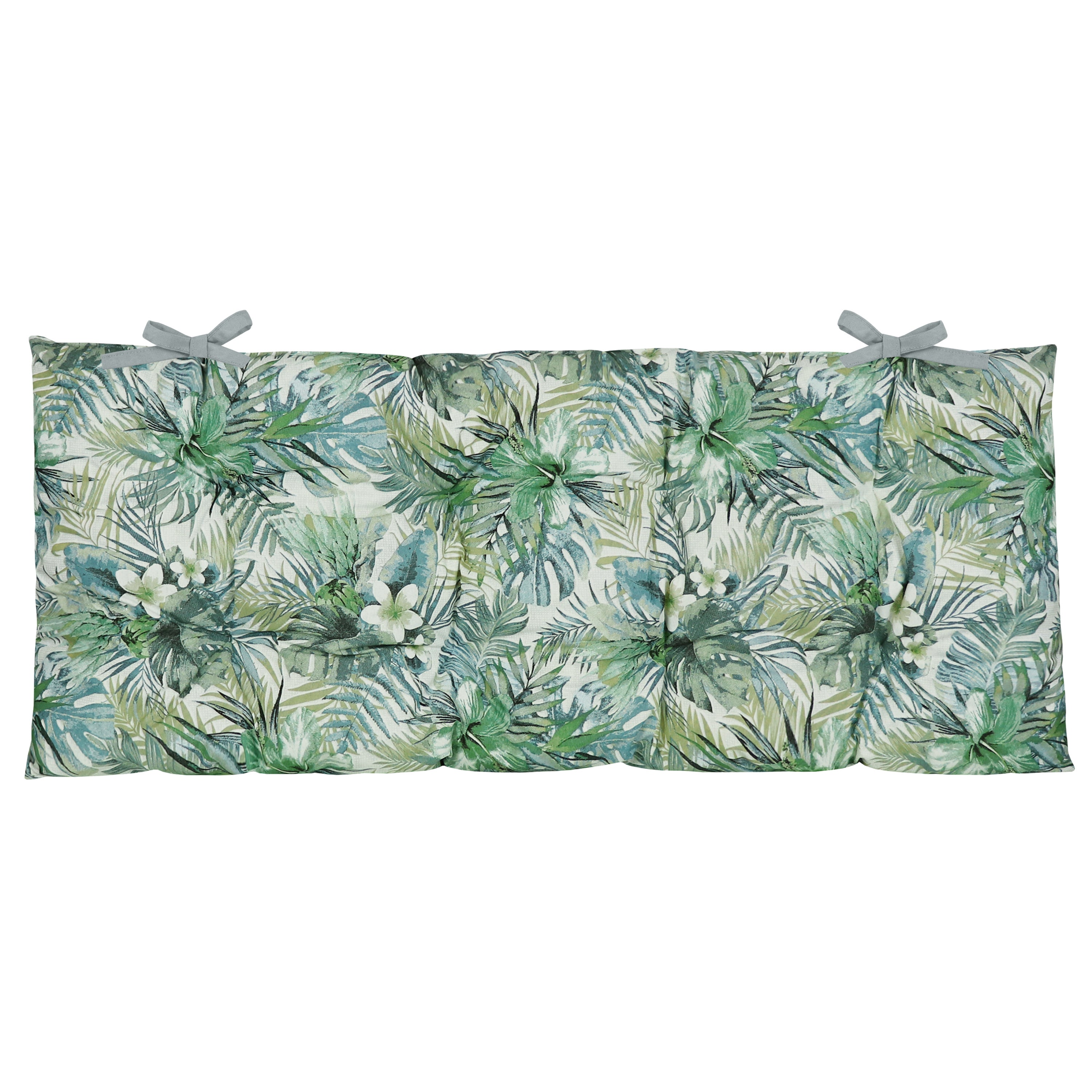 Poduszka na ławkę Siesta zielona 115 x 40 cm