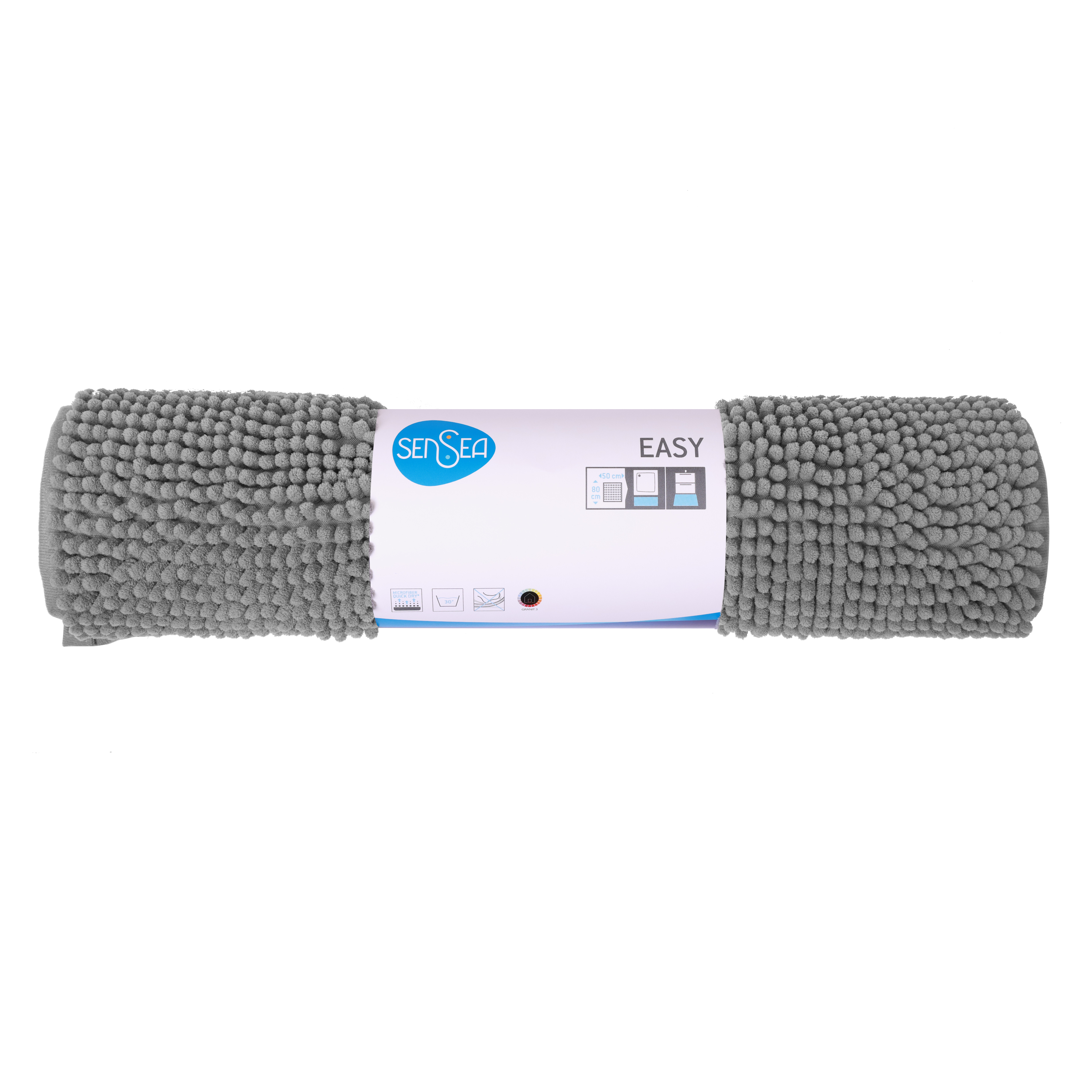 Tapete de casa de banho 50x80 cm granit 3 Sensea Easy - 5