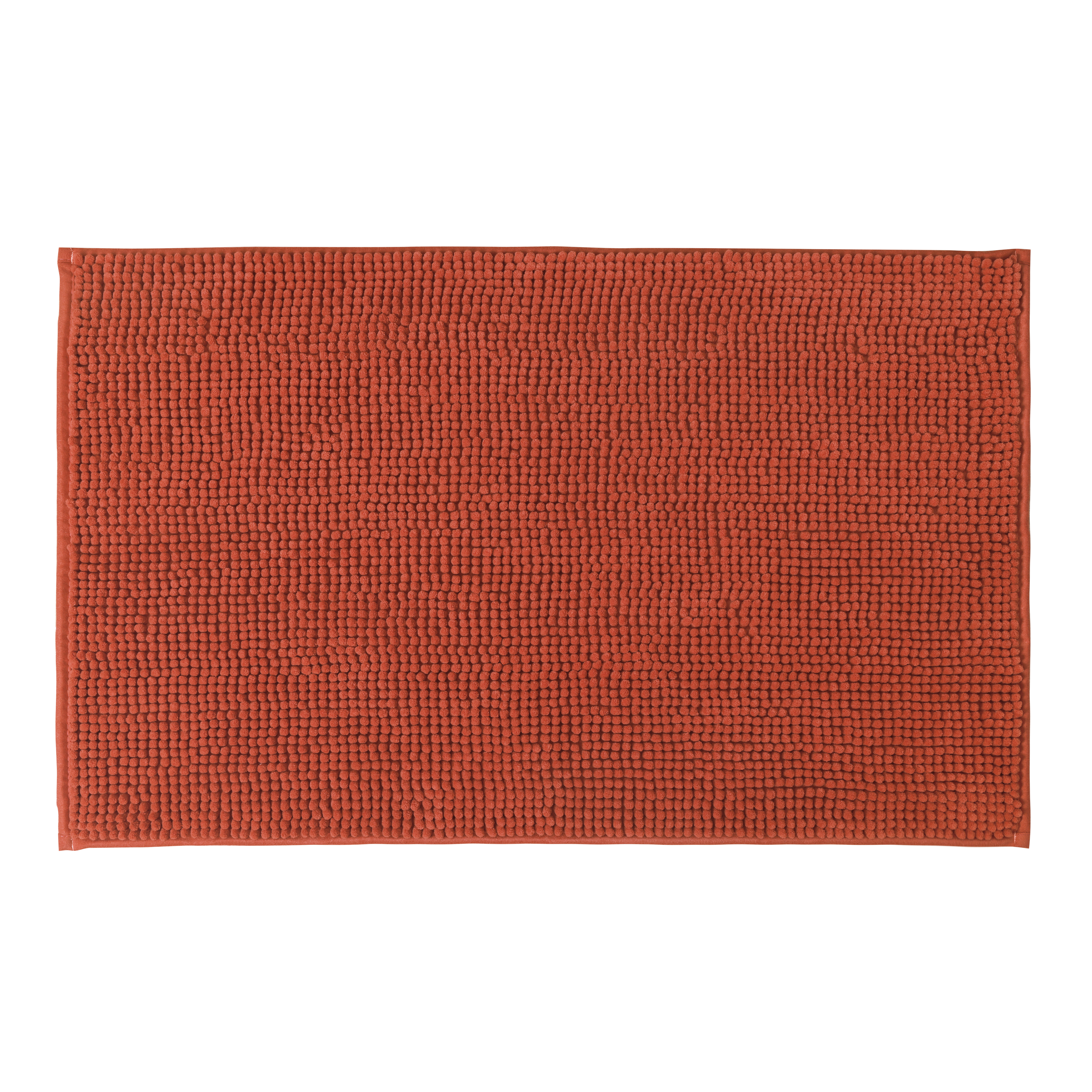 Alfombra de baño rectangular easy 50x80 cm naranja