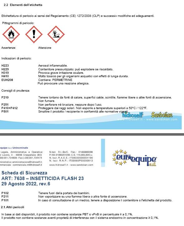 Insetticida aerosol SANDOKAN 400 ml - 7