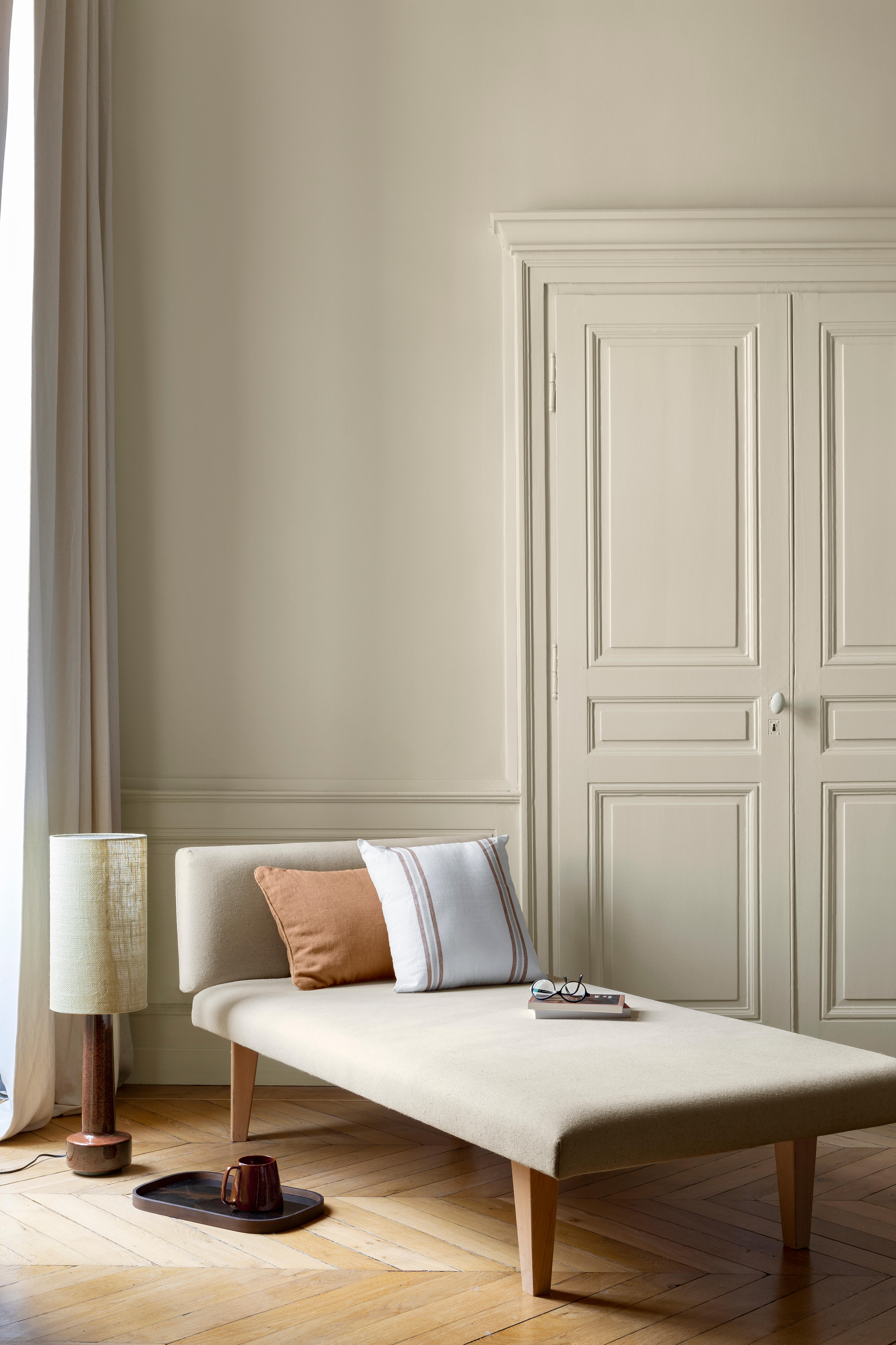 Testeur peinture mur, bois ivoire d'orfèvre velours LIBÉRON 163 faubourg 0.125l - 3