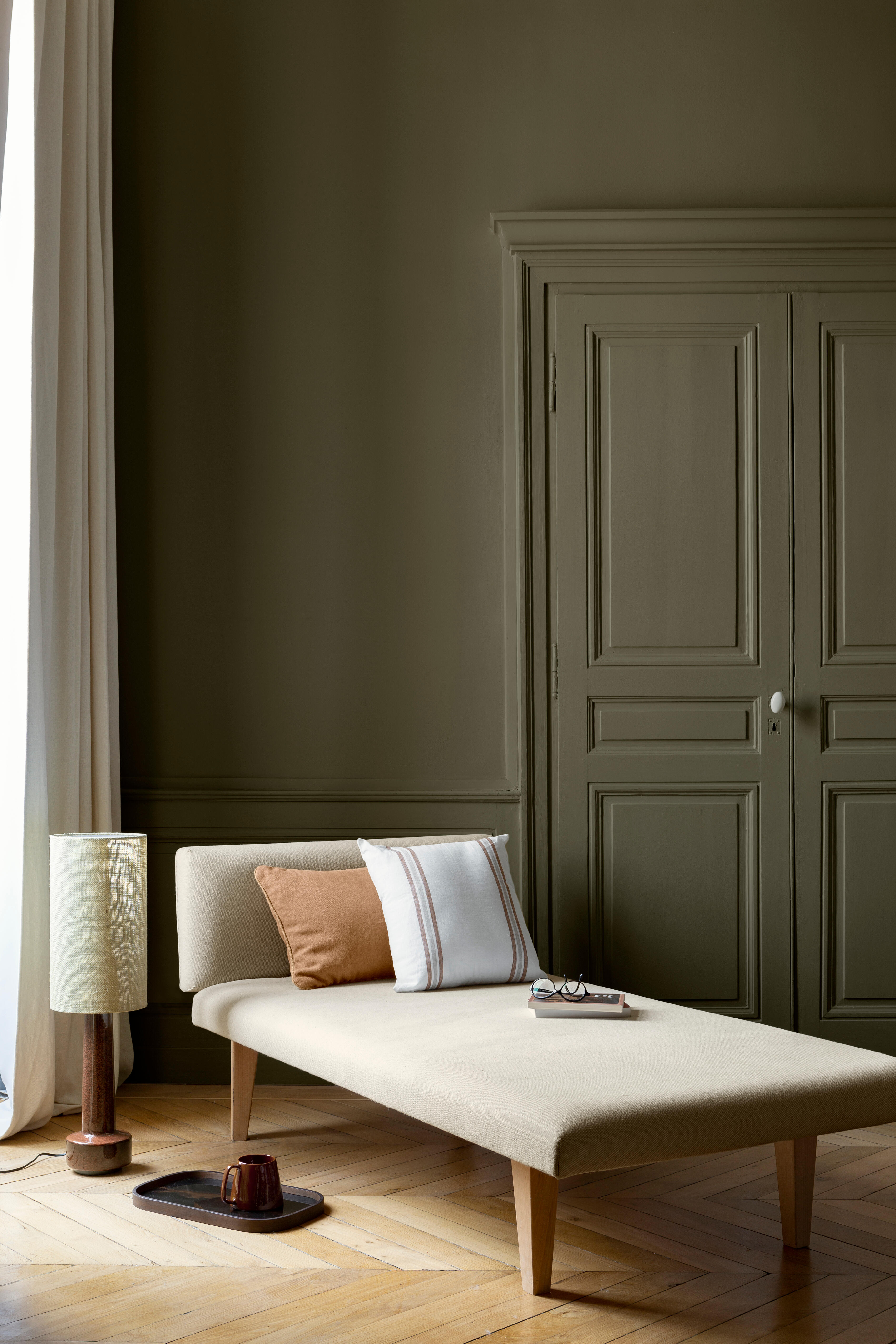 Testeur peinture mur, boiserie vert museum velours LIBÉRON 163 faubourg 125ml - 3