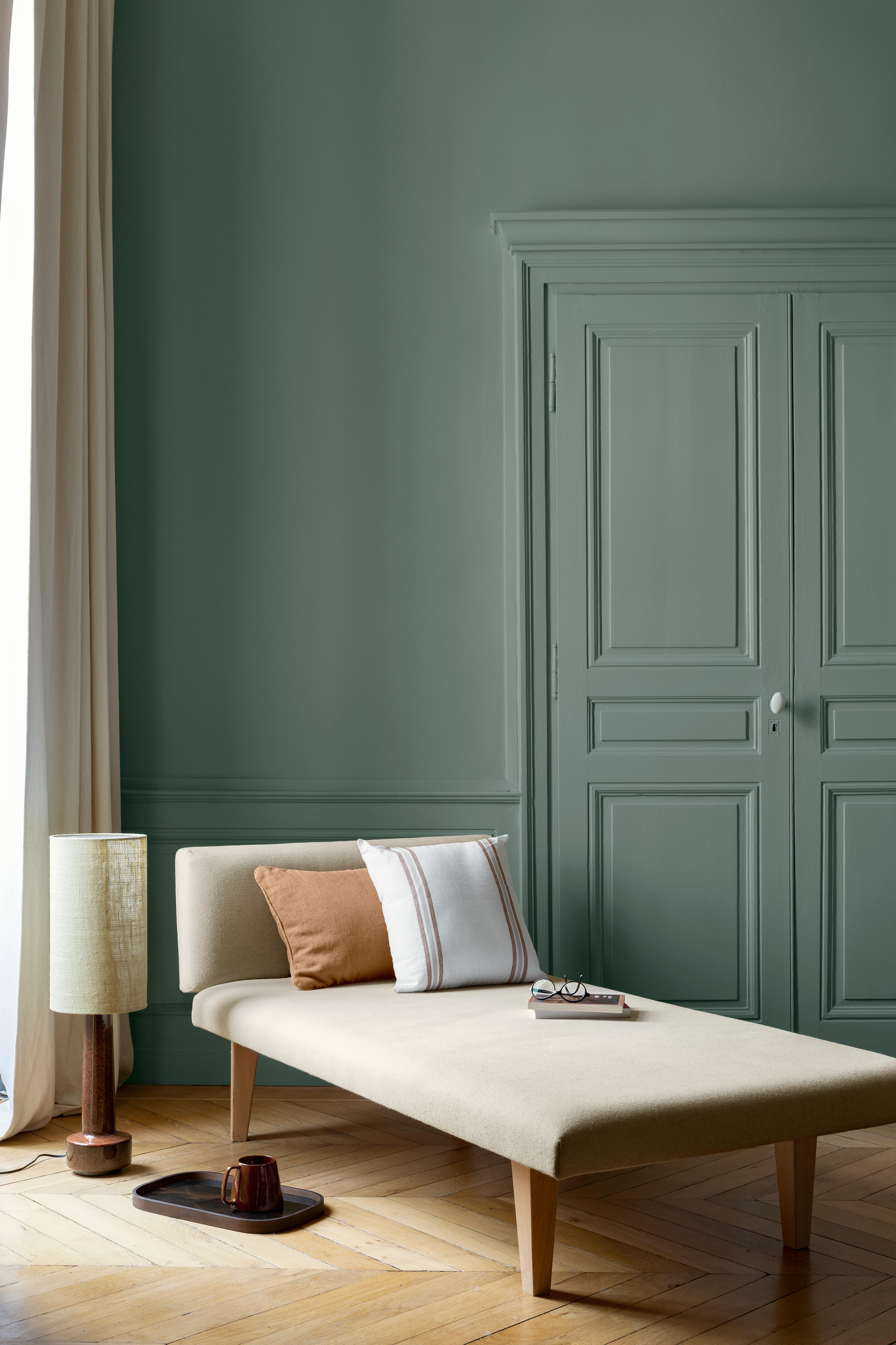 Testeur peinture mur, bois vert demoiselles velours LIBÉRON 163 faubourg 0.125l - 3