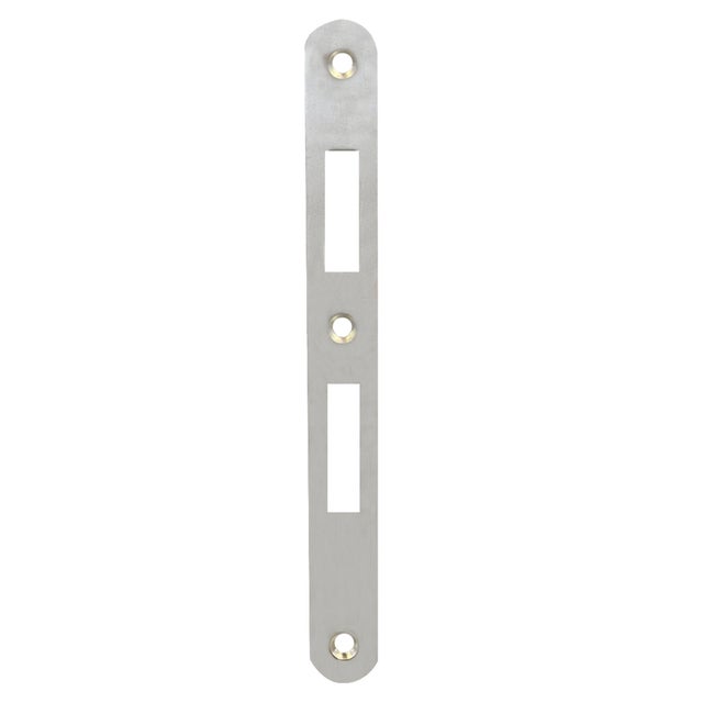 Incontro P/571  in acciaio  cromato opaco H 188 x Sp 2 x L 20 mm