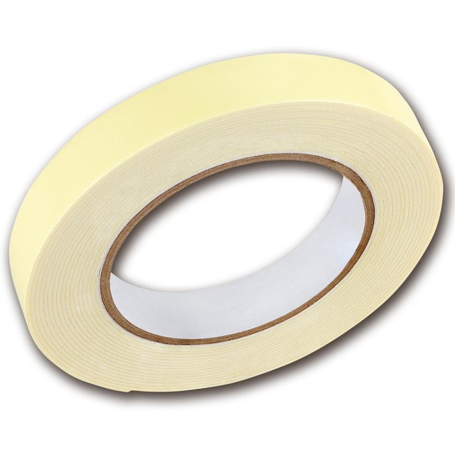 Cinta adhesiva doble cara 19 mm x 5 m blanco
