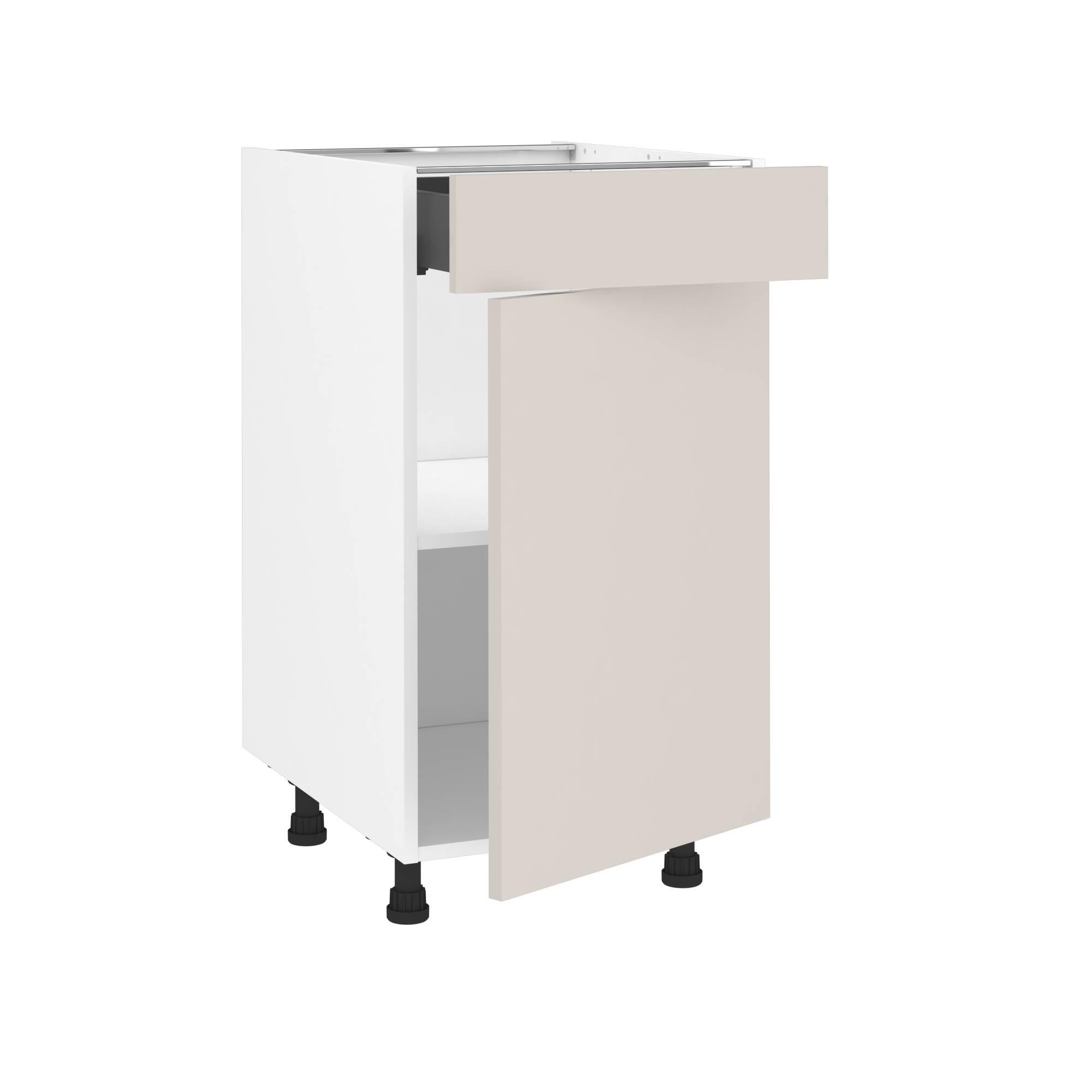 Szafka kuchenna kompletna Vienne 45 cm len 1 szuflada Delinia iD