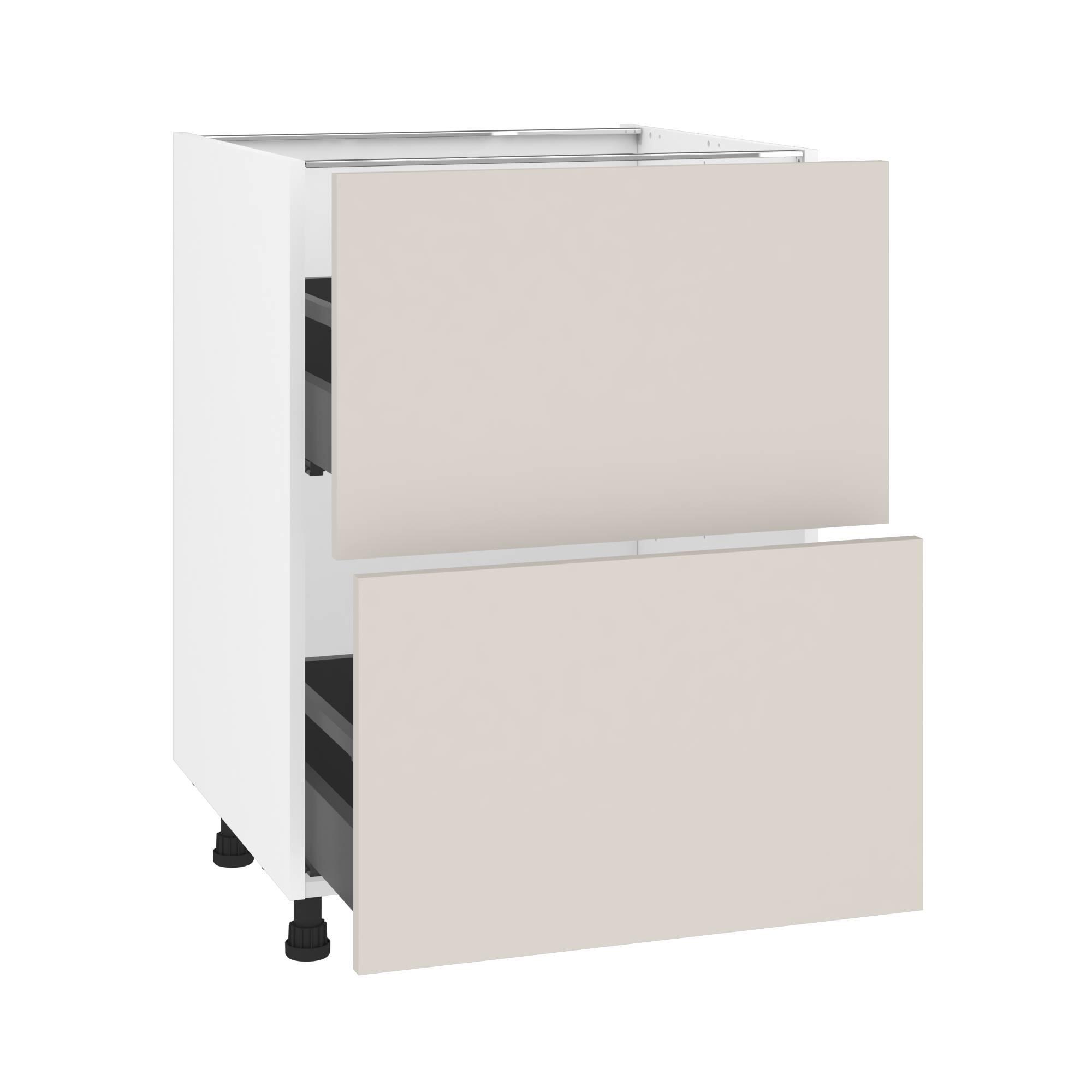 Szafka kuchenna kompletna Vienne 60 cm len 2 szuflady Delinia iD