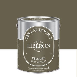 Peinture mur, boiserie vert museum velours LIBÉRON 163 faubourg 2.5L Leroy Merlin Les bons plans des petits projets avant l'été
