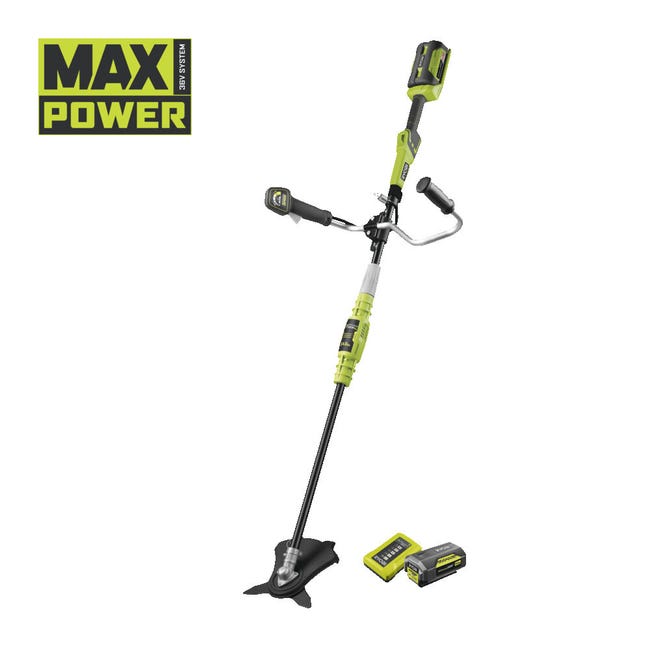 Decespugliatore a batteria Ryobi RBC36X26B 36V lama TriArc a 3 denti