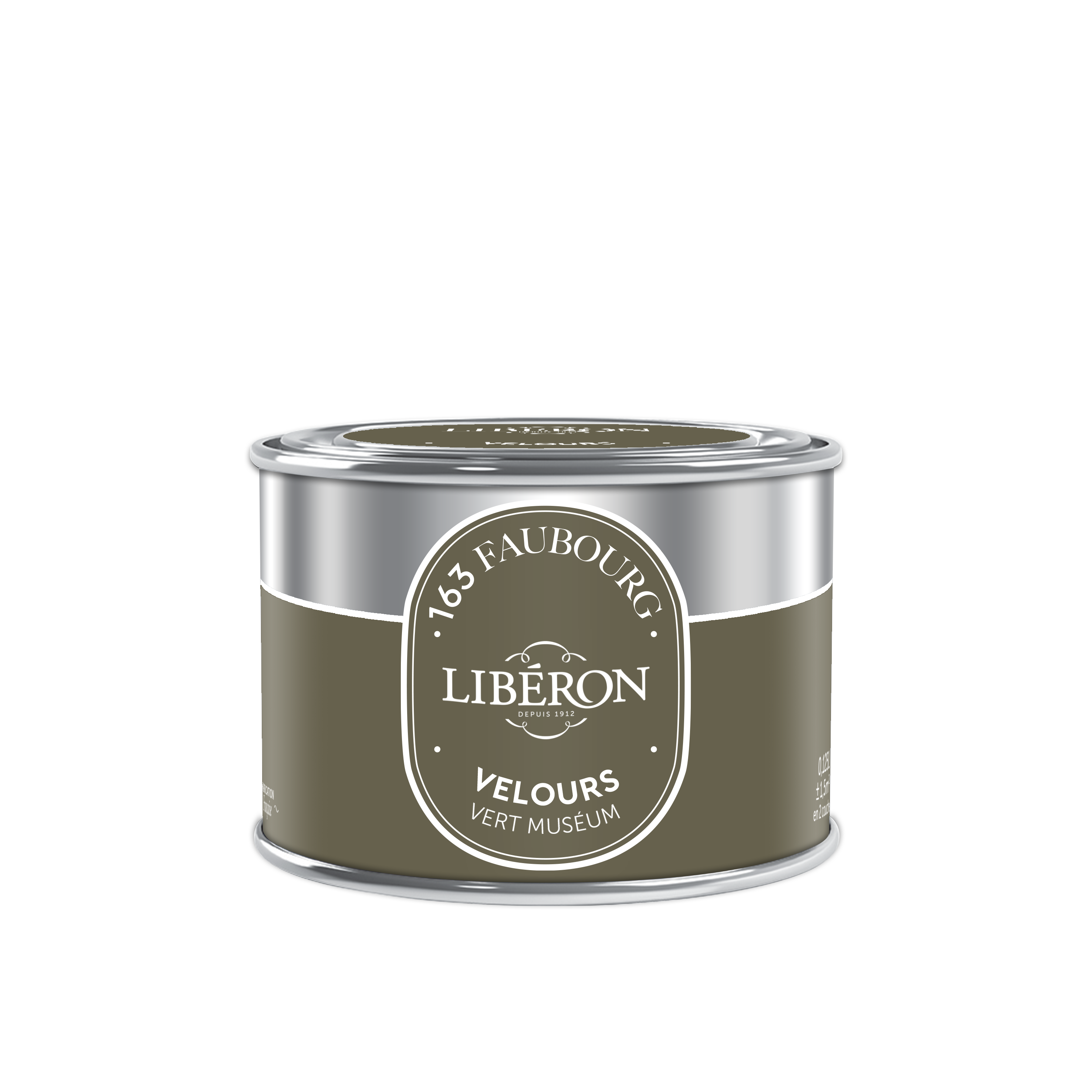 Testeur peinture mur, boiserie vert museum velours LIBÉRON 163 faubourg 125ml - 4
