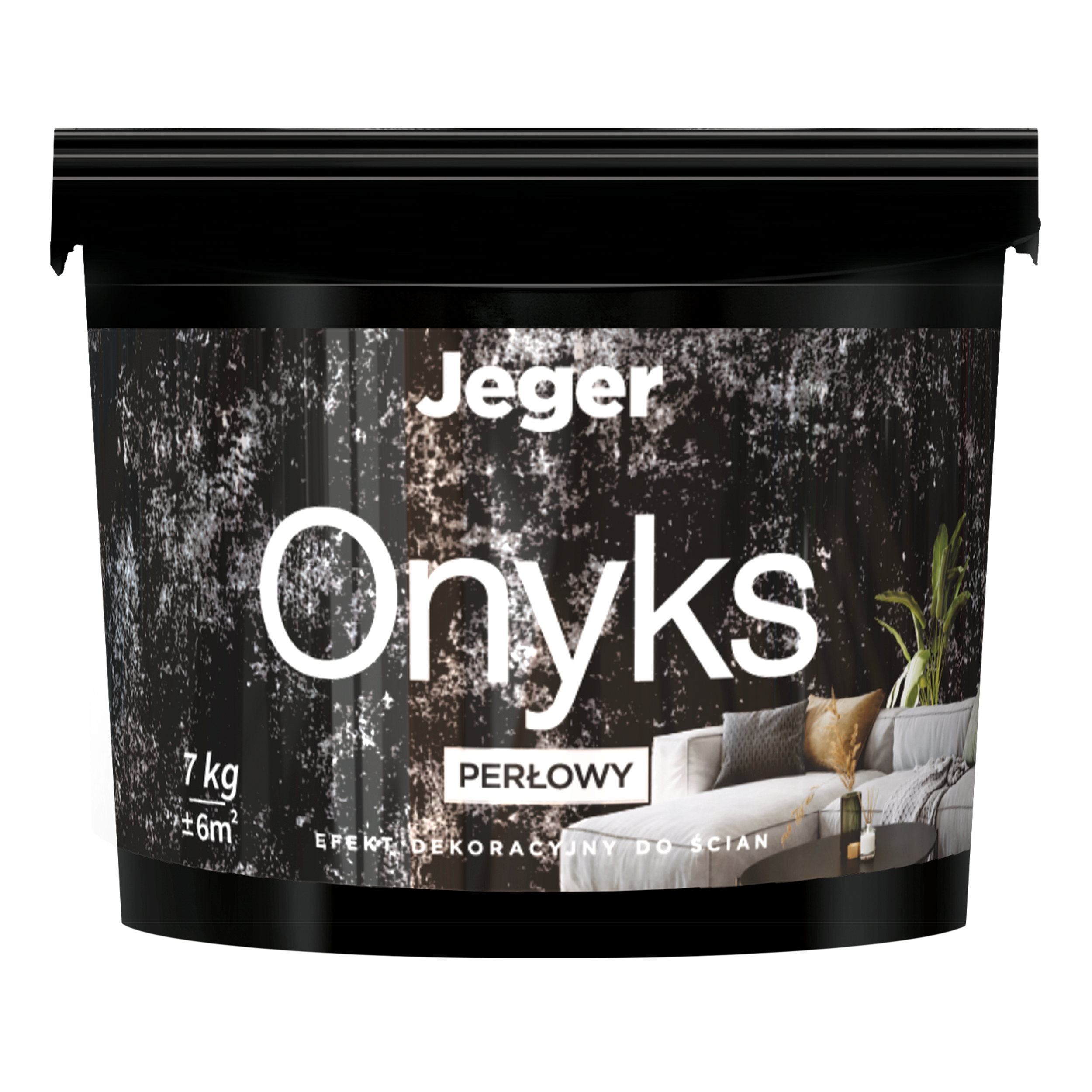 Efekt dekoracyjny do ścian Onyks 7 kg perłowy Jeger - 4