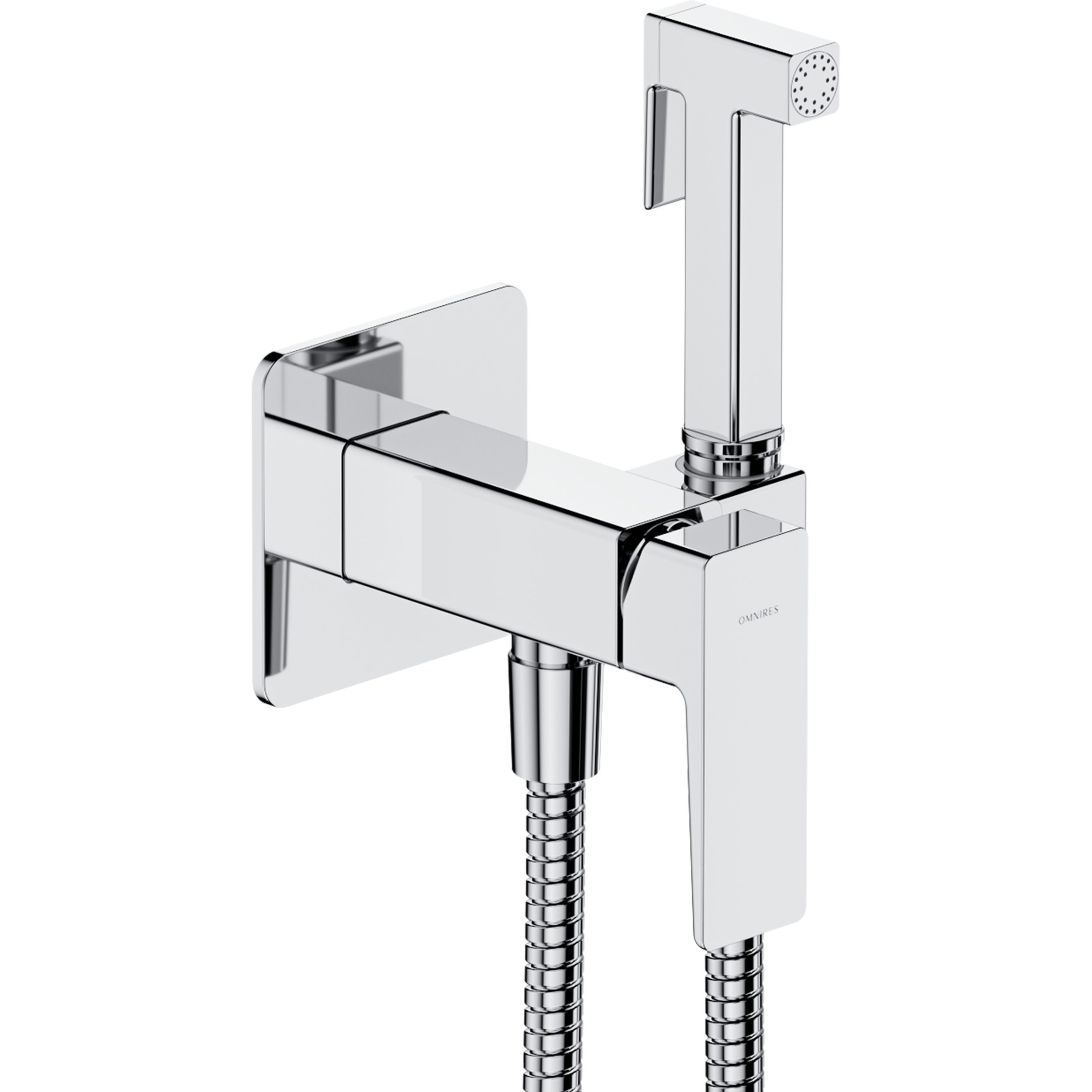 System podtynkowy bidetowy chrom Saxon Omnires