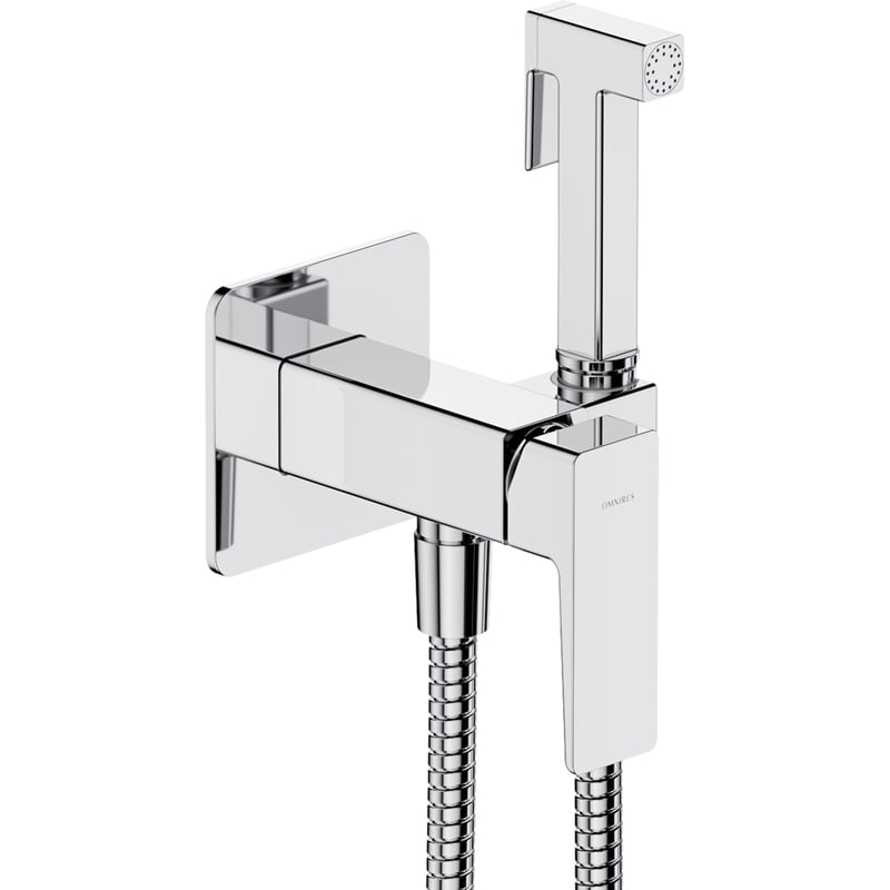 System podtynkowy bidetowy chrom Saxon Omnires