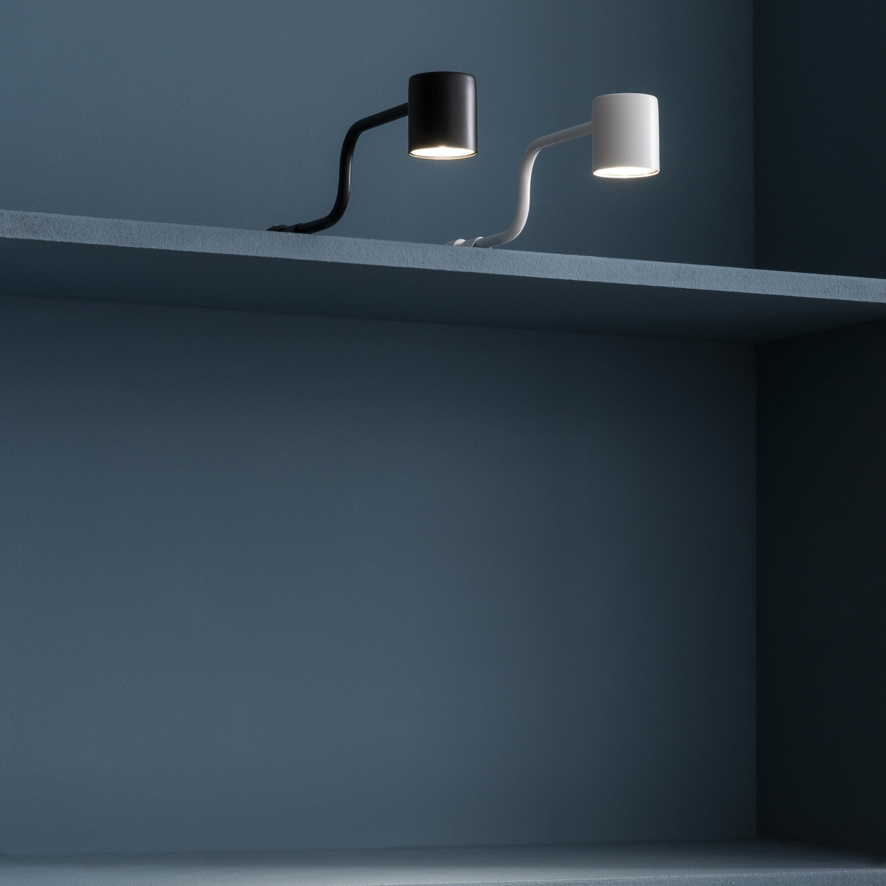 Spot dessus de meuble Hubi module led, blanc chaud à blanc neutre, noir INSPIRE - 6