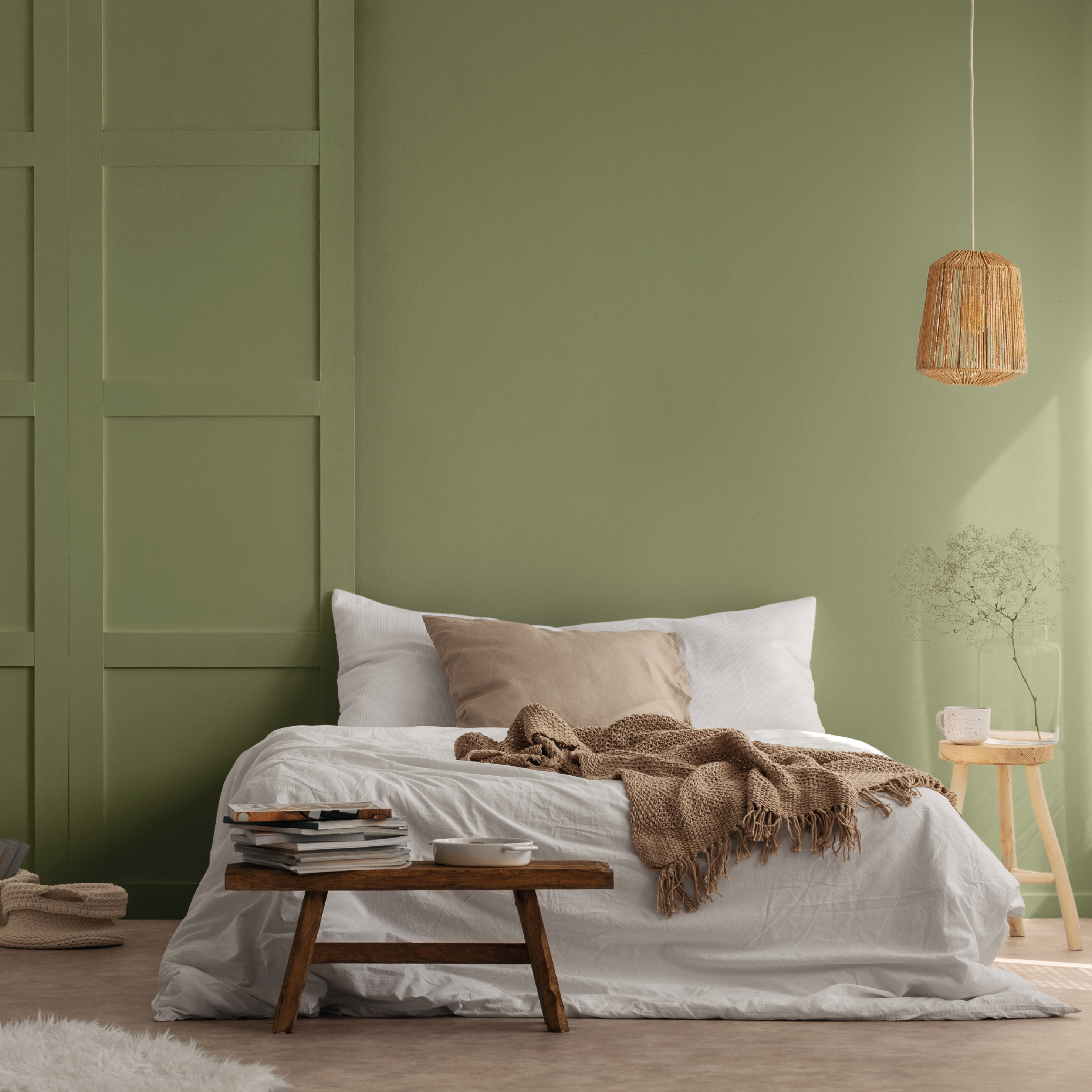Peinture mur, boiserie loden velours PURE & PAINT , 2.5L - 3