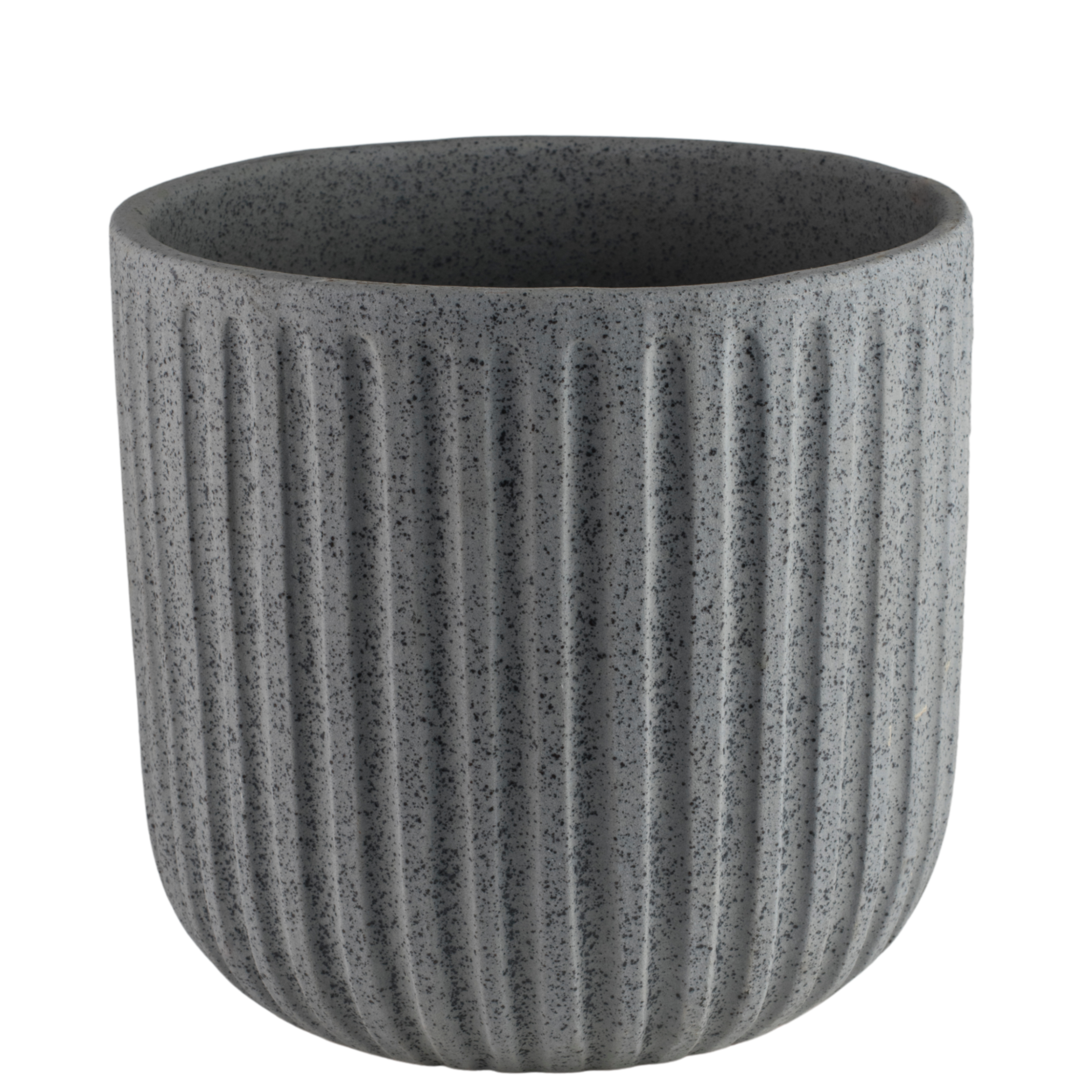 Osłonka doniczki betonowa Dante 22cm szara