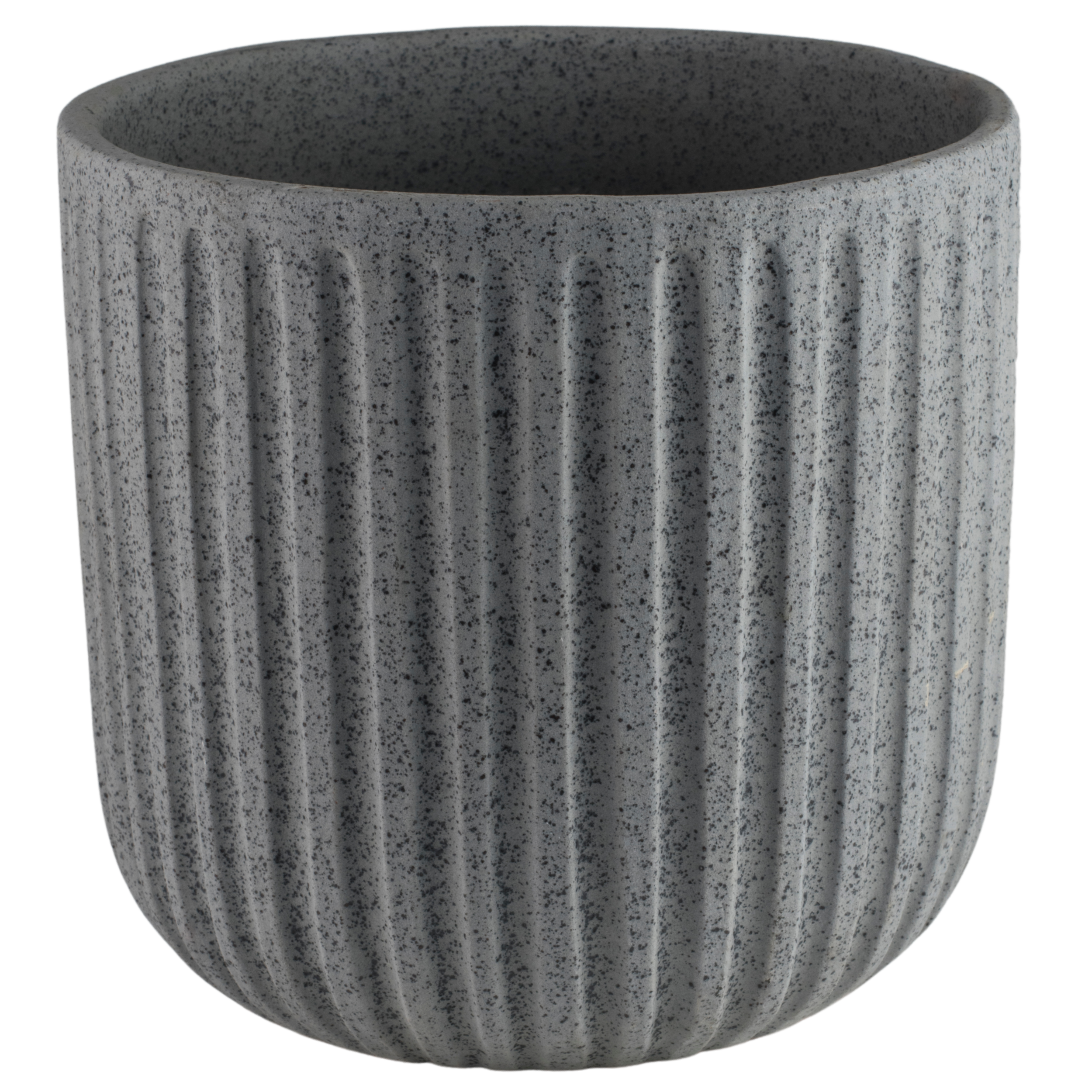 Osłonka doniczki betonowa Dante 15cm szara