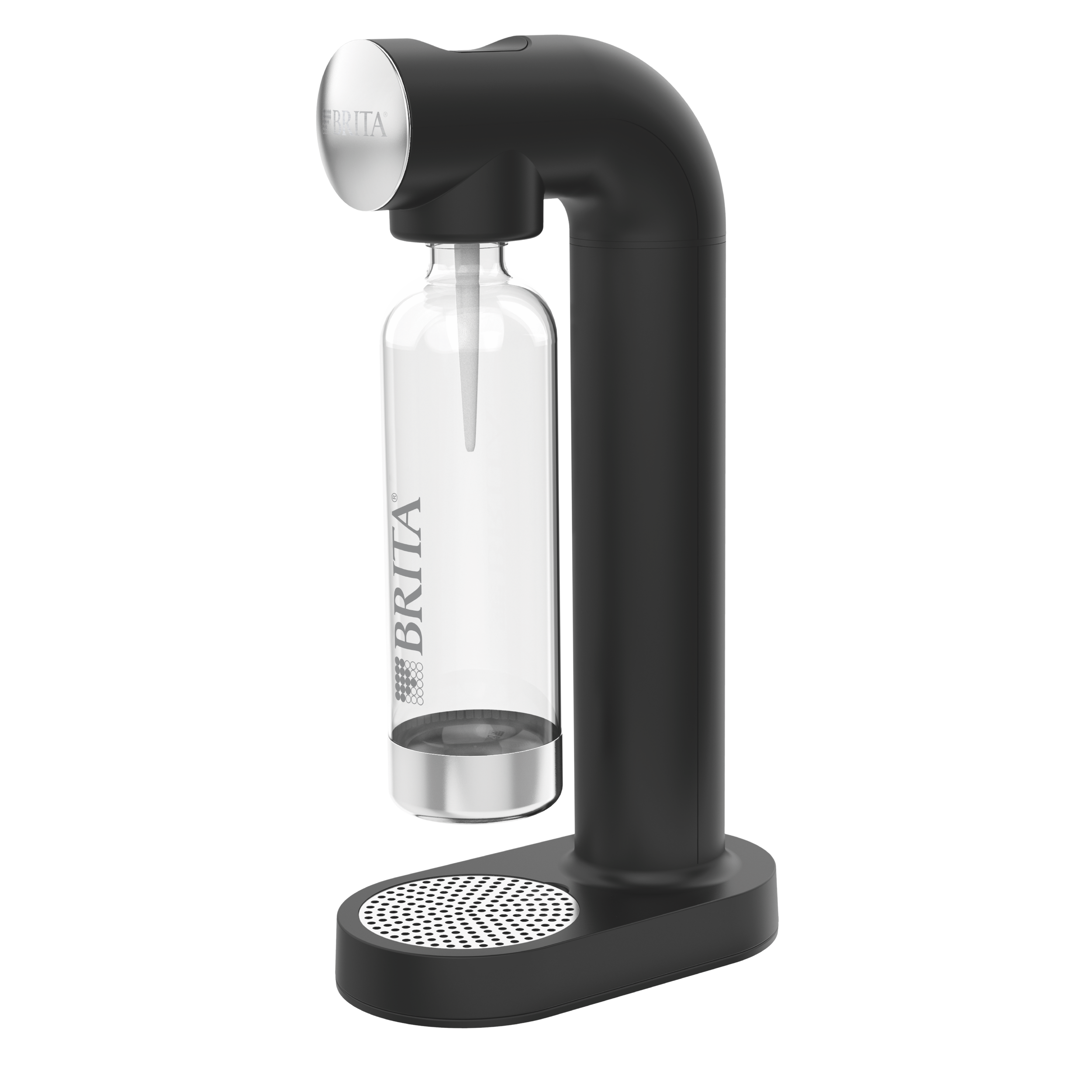 Saturator do gazowania wody SodaOne Brita czarny