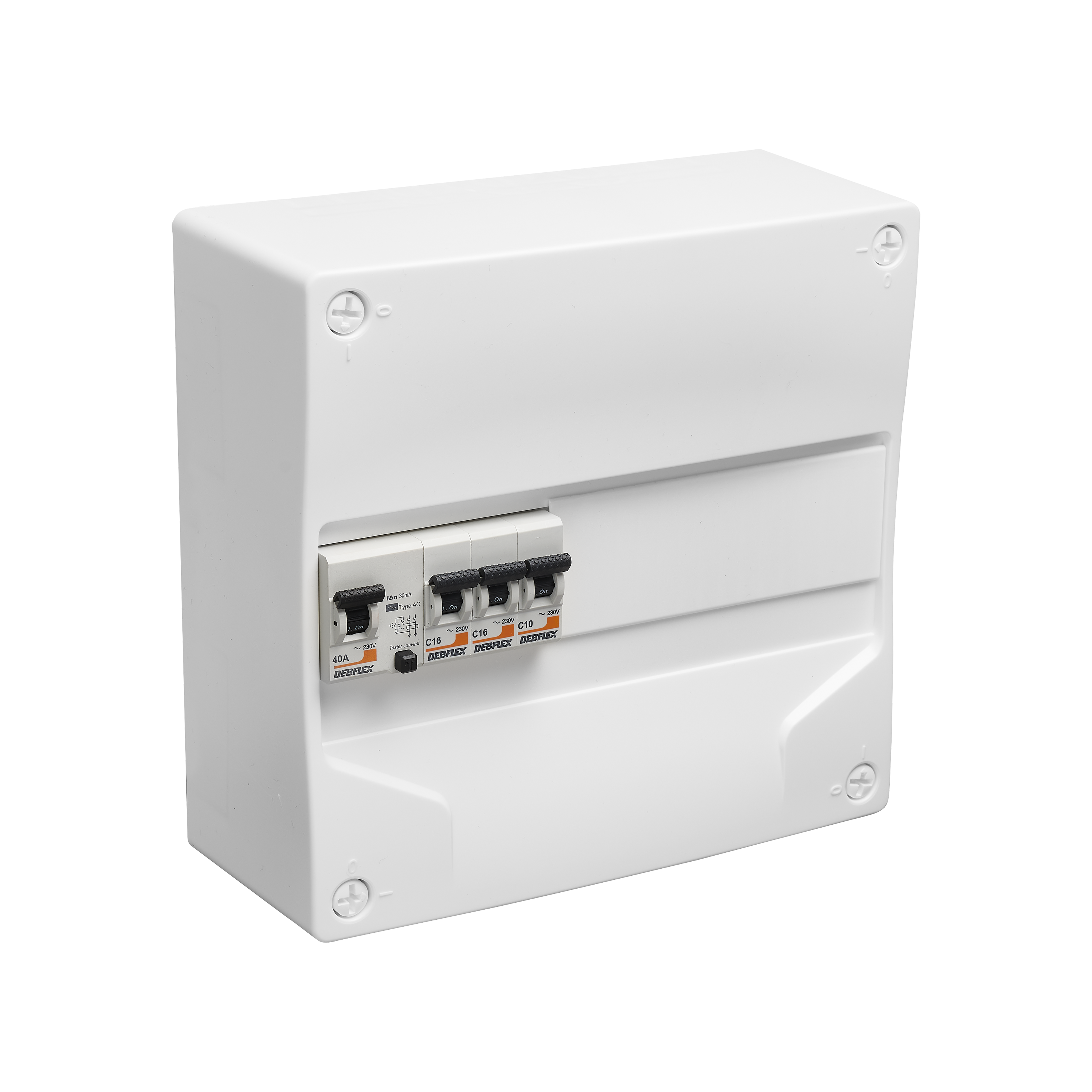 Tableau électrique équipé non précâblé DEBFLEX 13 modules - 2