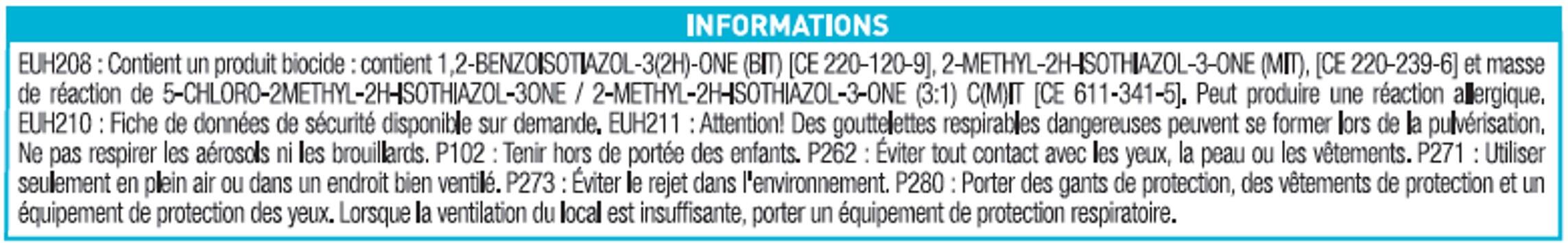 Sous-couche spécifique antihumidité LUXENS blanc 0.75 L - 5