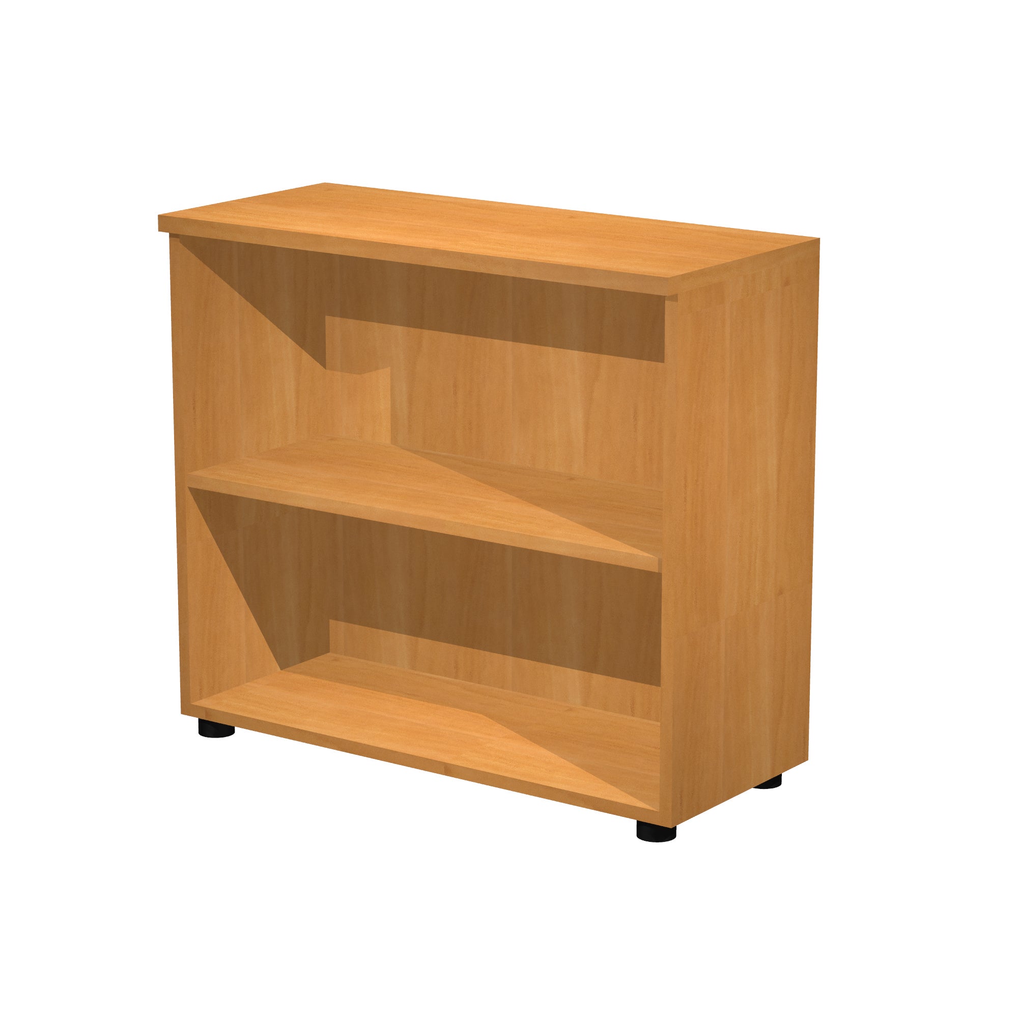 Estantería de madera presto color haya de 72x80x35cm