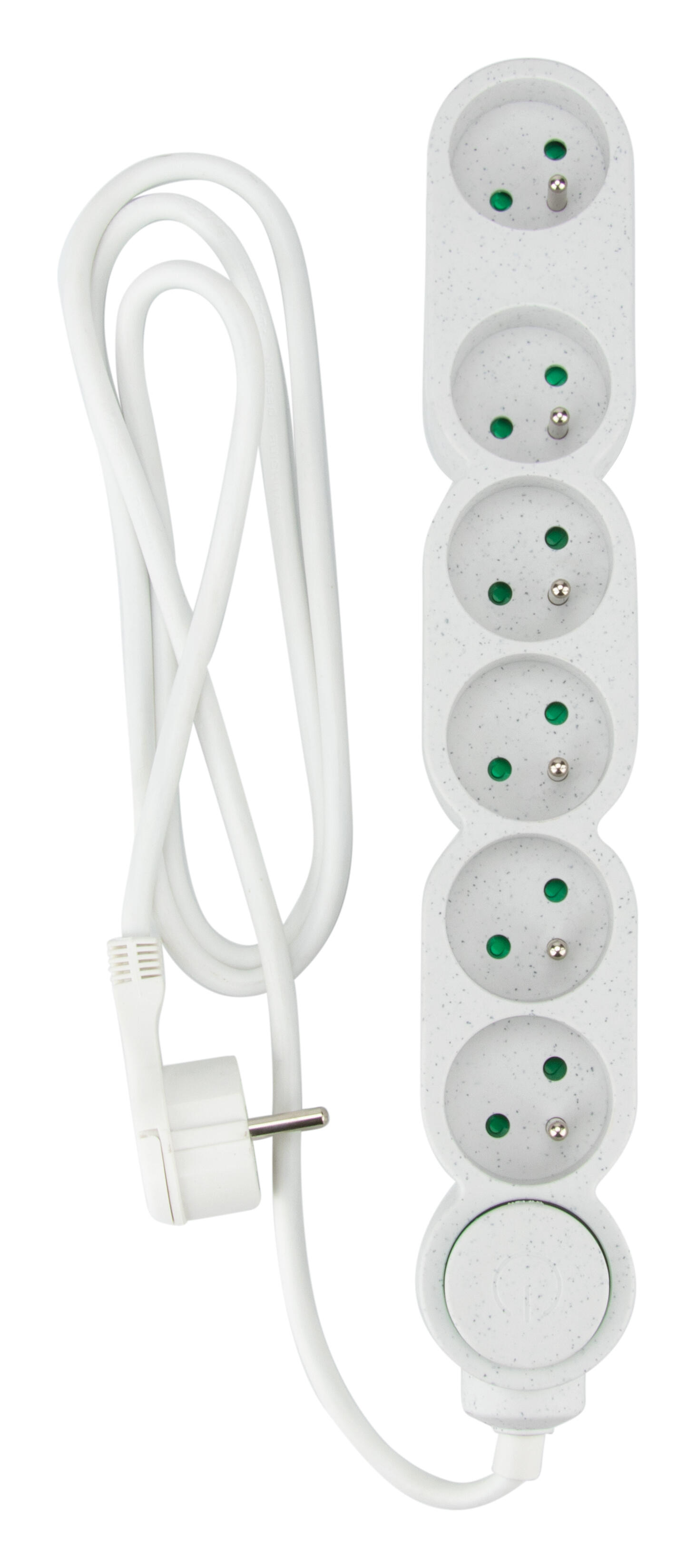 Multiprise, 6 prises blanc Home ZENITECH - 2