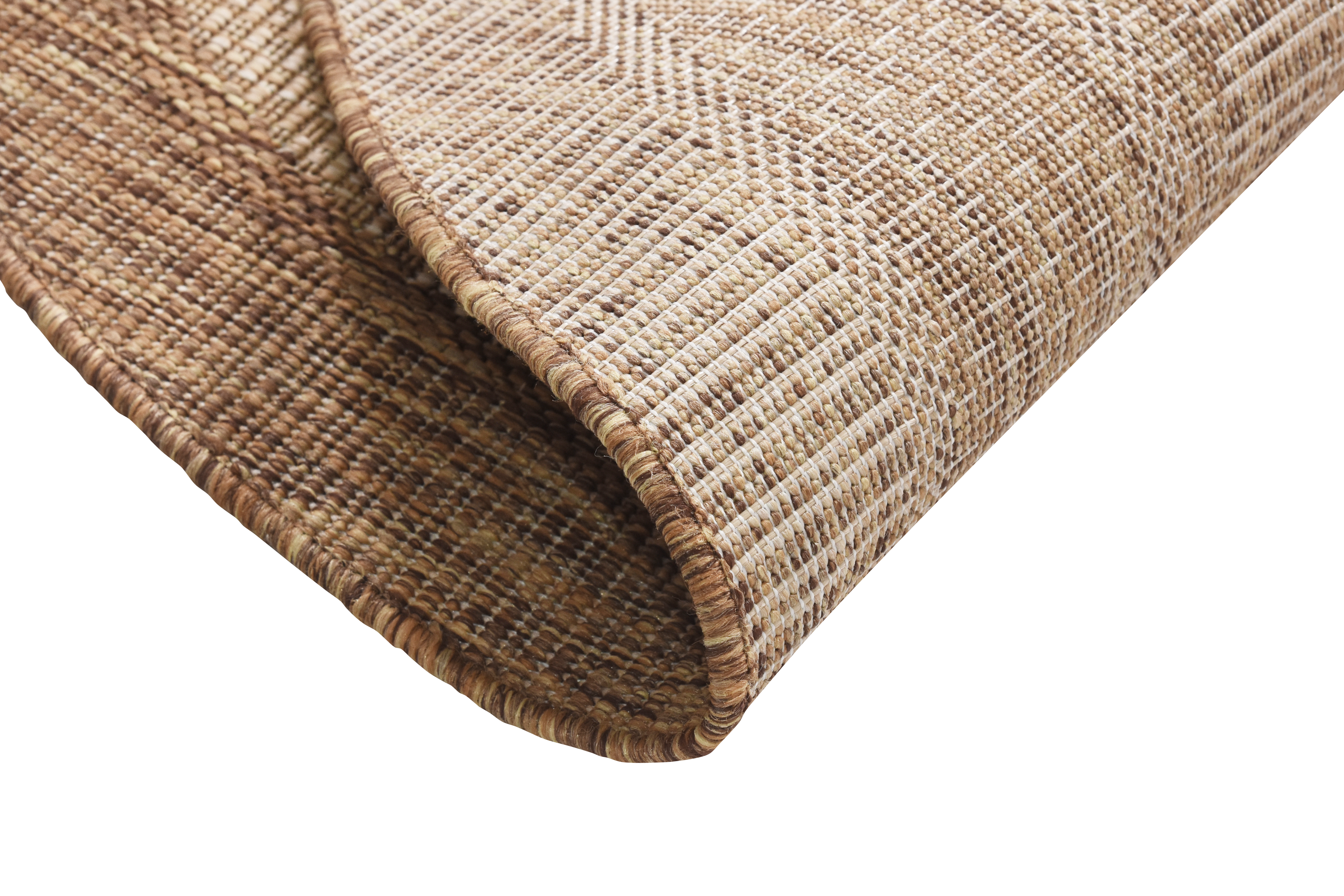 Dywan zewnętrzny Panama 1 Natural okrągły beżowy śr.120 cm - 4