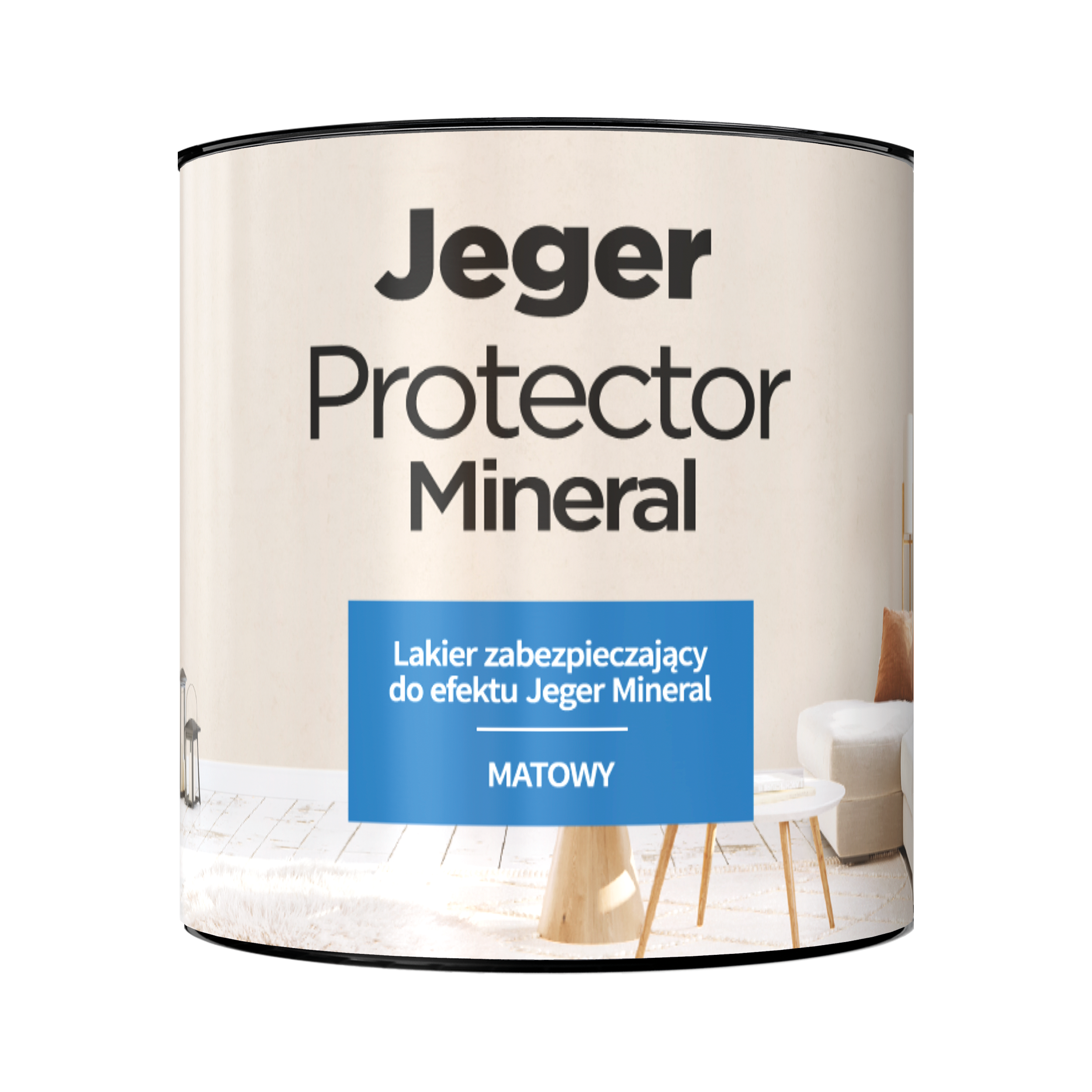 Lakier do efektu Mineral matowy 1 l Jeger - 2
