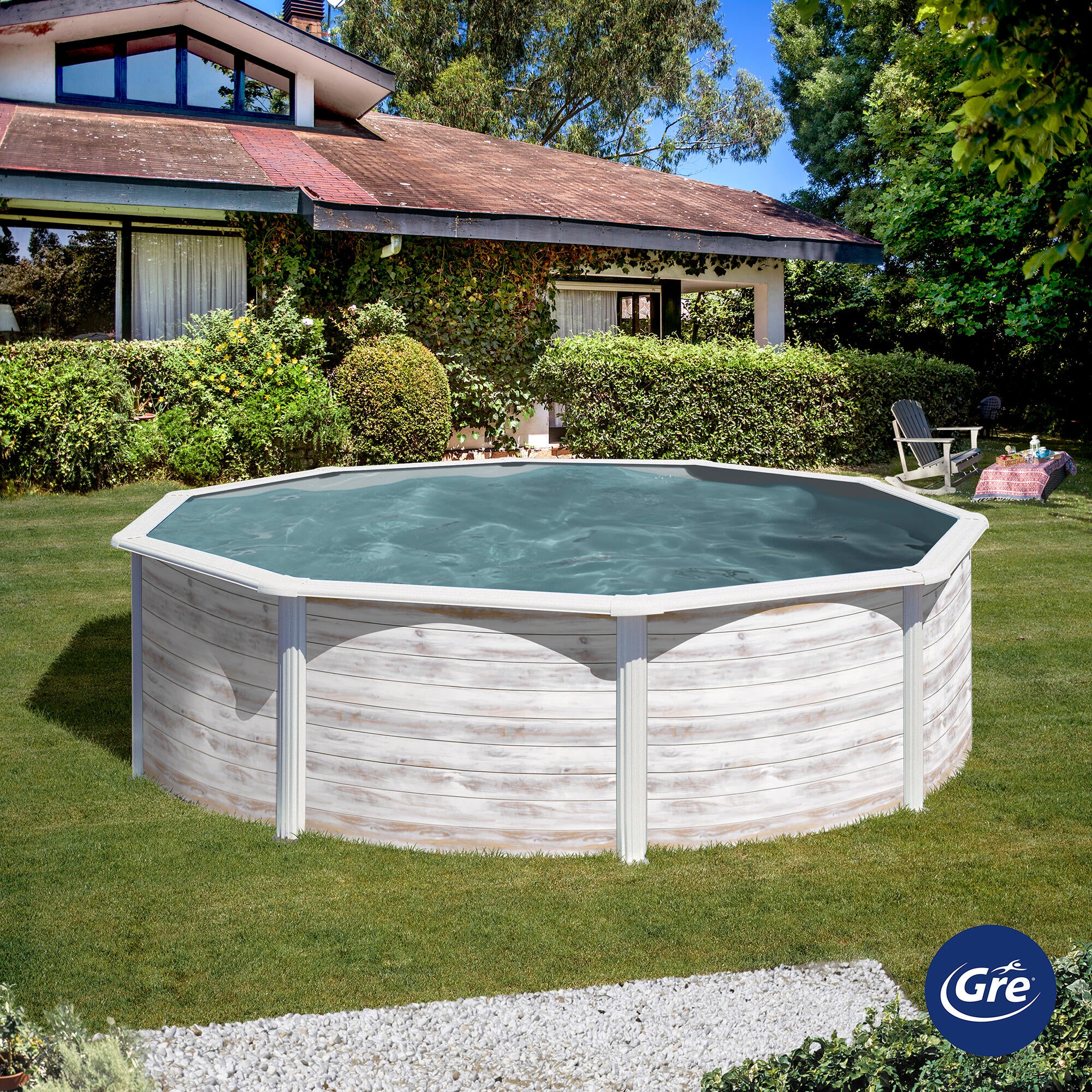 Piscina em aço GRÉ NORDIC D350X120CM - 3
